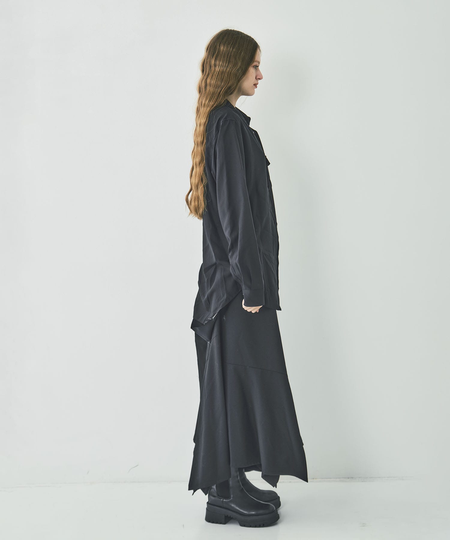 Rayon double collar SH sulvam