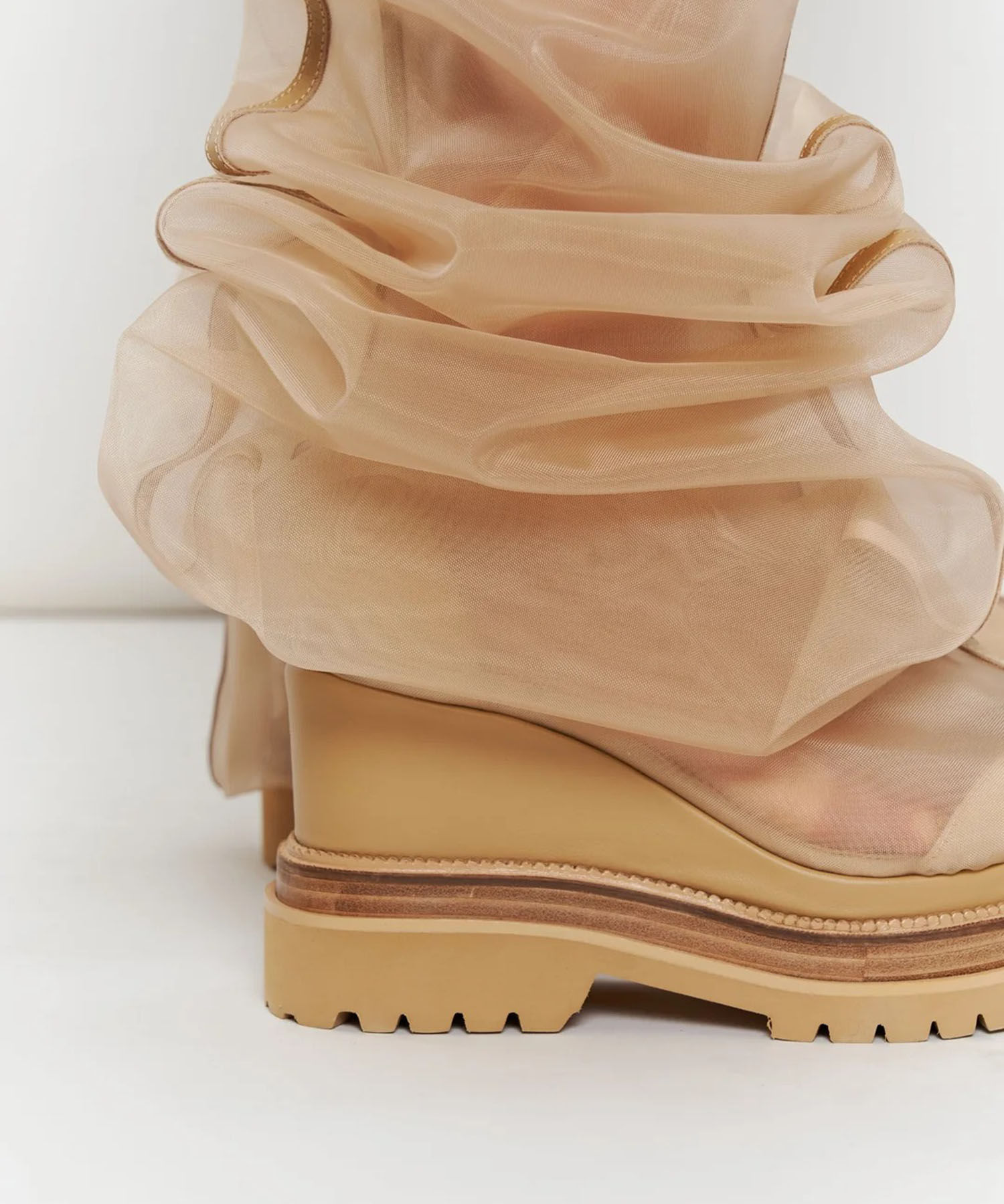 SHEER MELTED BOOTS POOLDE