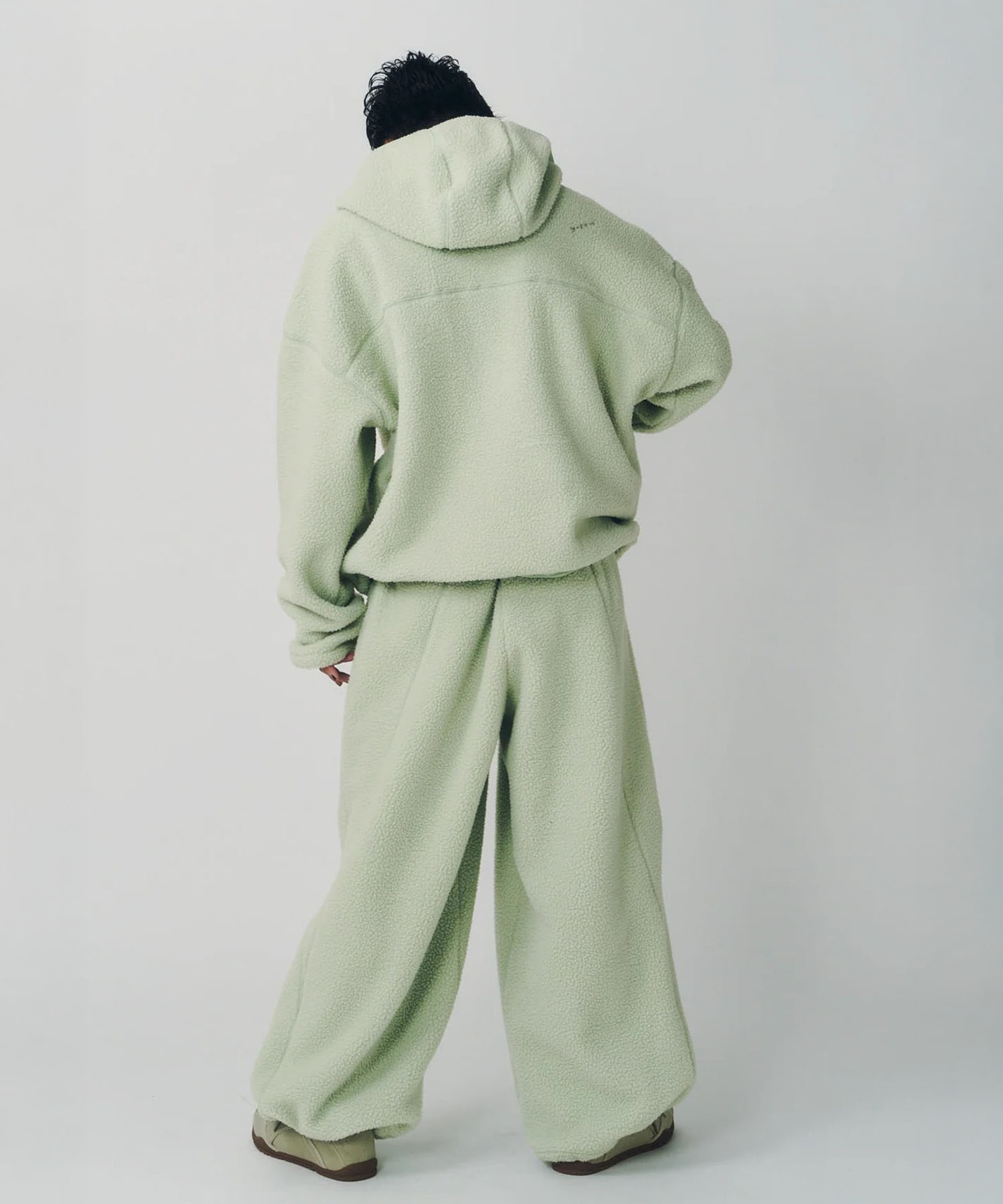 switching boa pants(unisex)/l mint Knuth Marf