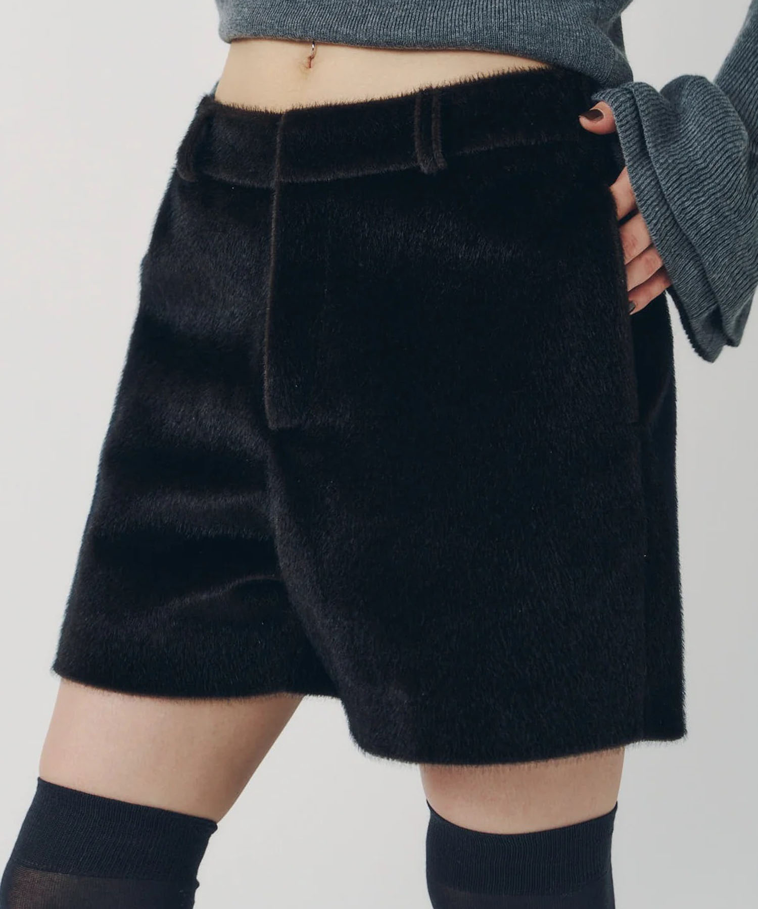 pony-like short pants/darkbrown Knuth Marf