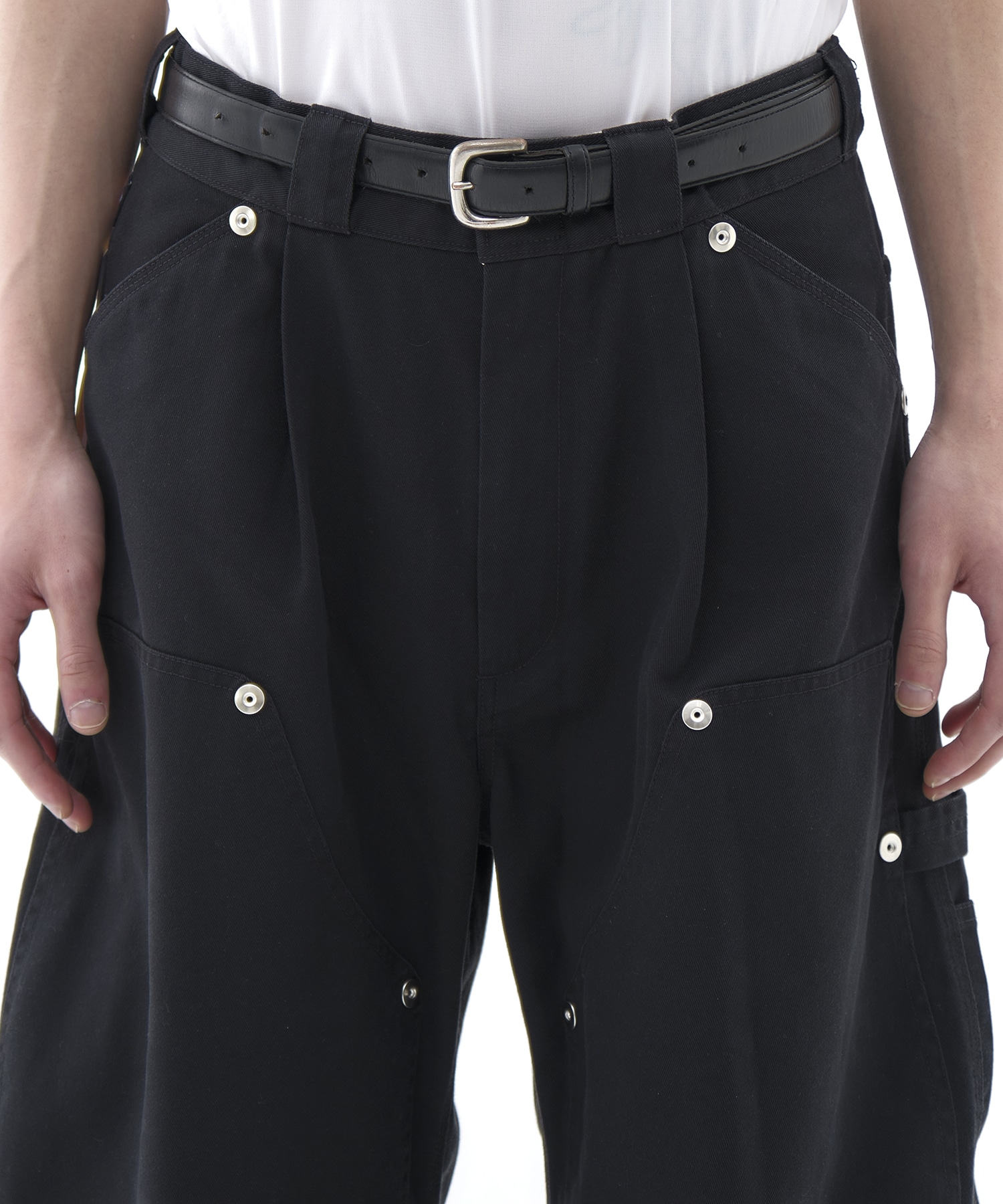 Dickies×CONZ DOUBLE KNEE CURVED LEG PANTS CONZ