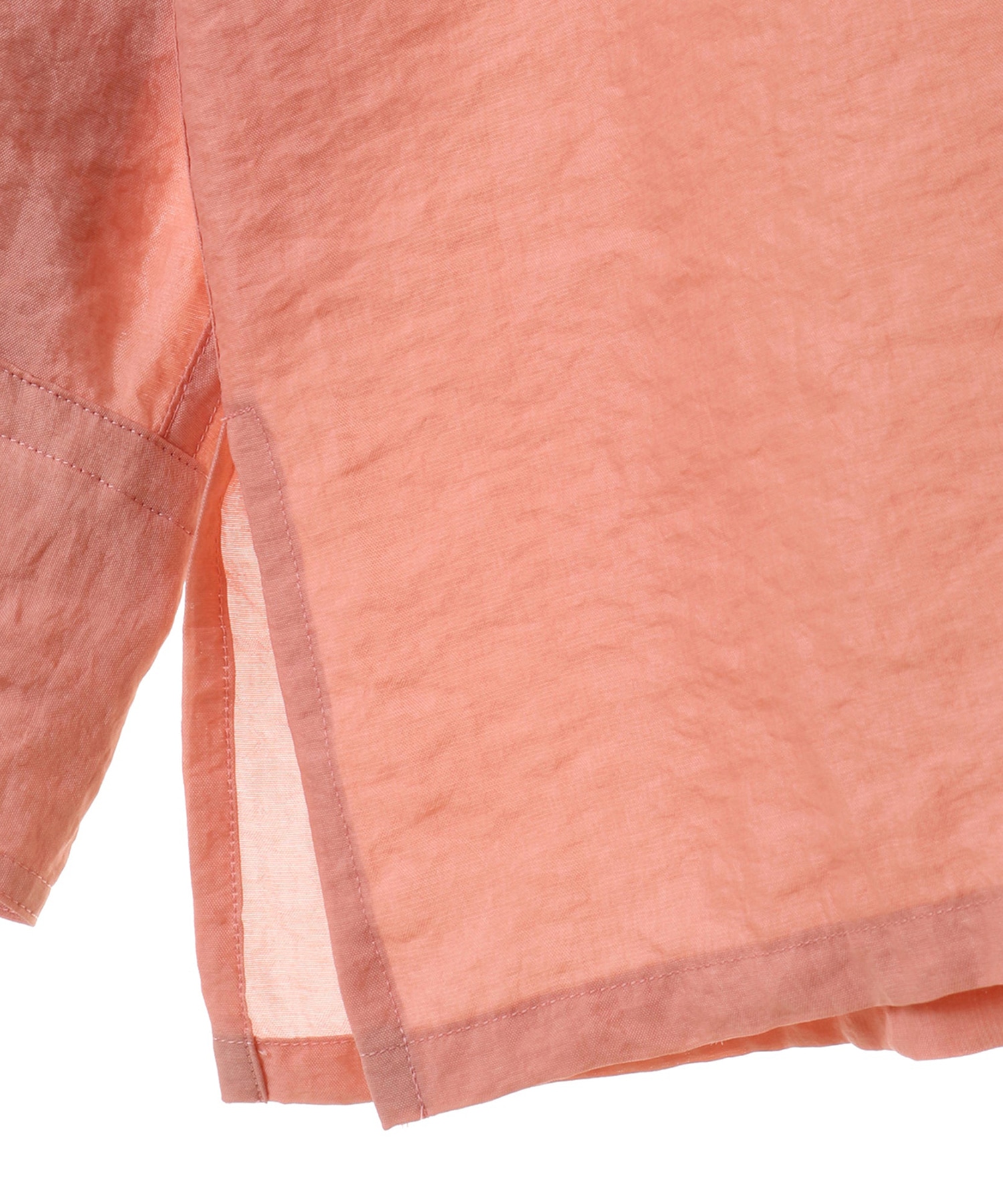 WASHER TAFFTA HALF ZIP SHIRT CURRENTAGE