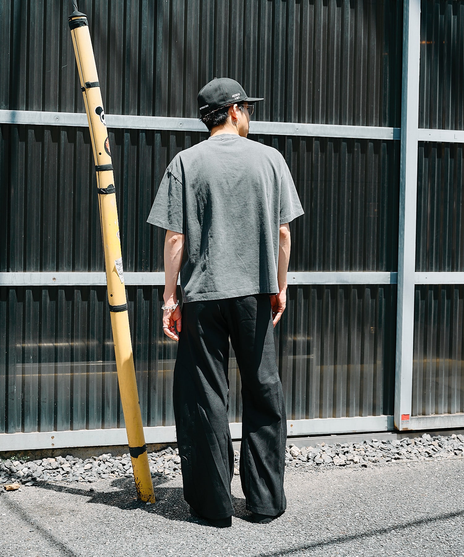 別注 CURVED LEG WORK PANTS NVRFRGT