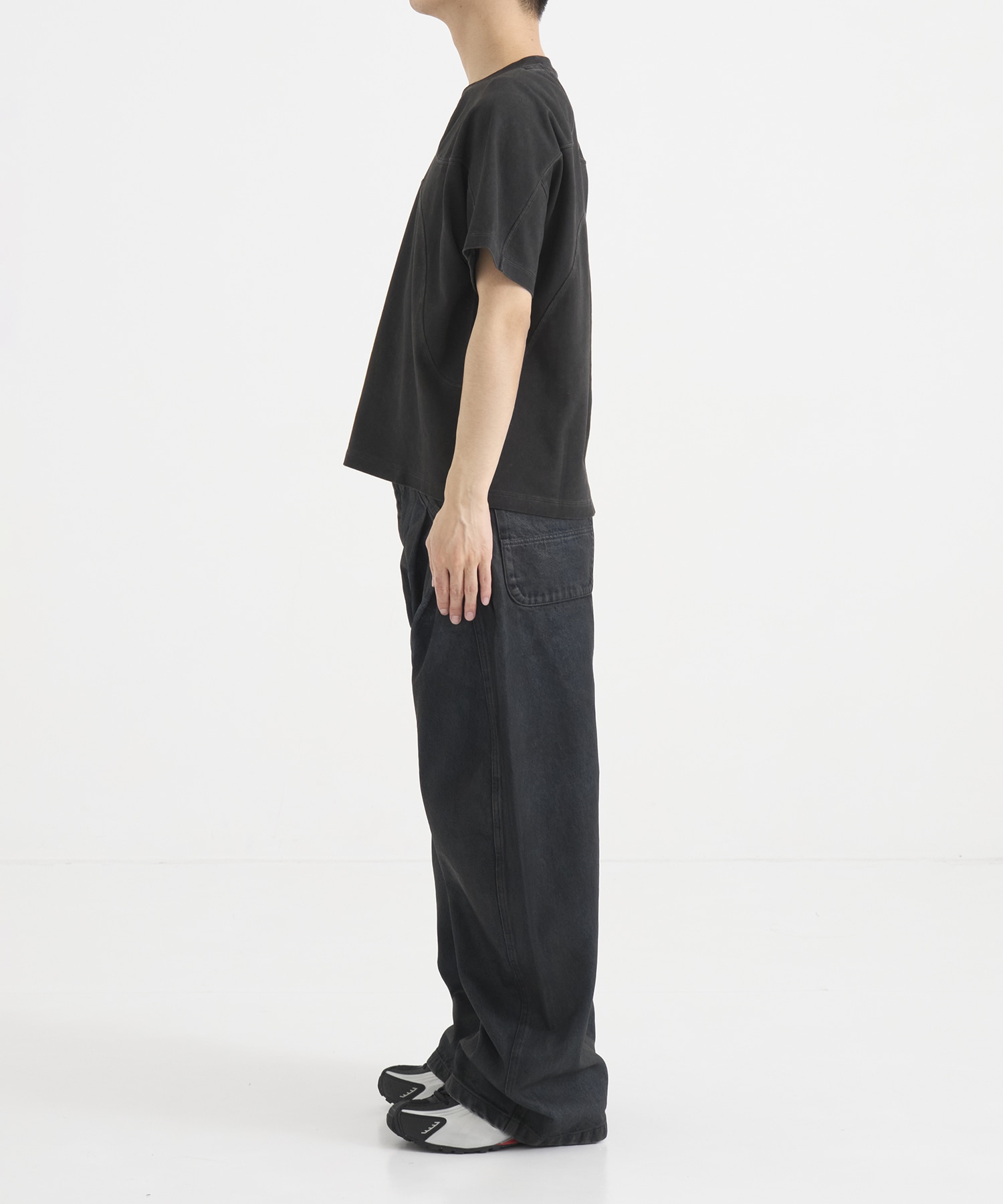 パネルハーフスリーブTEE CONZ
