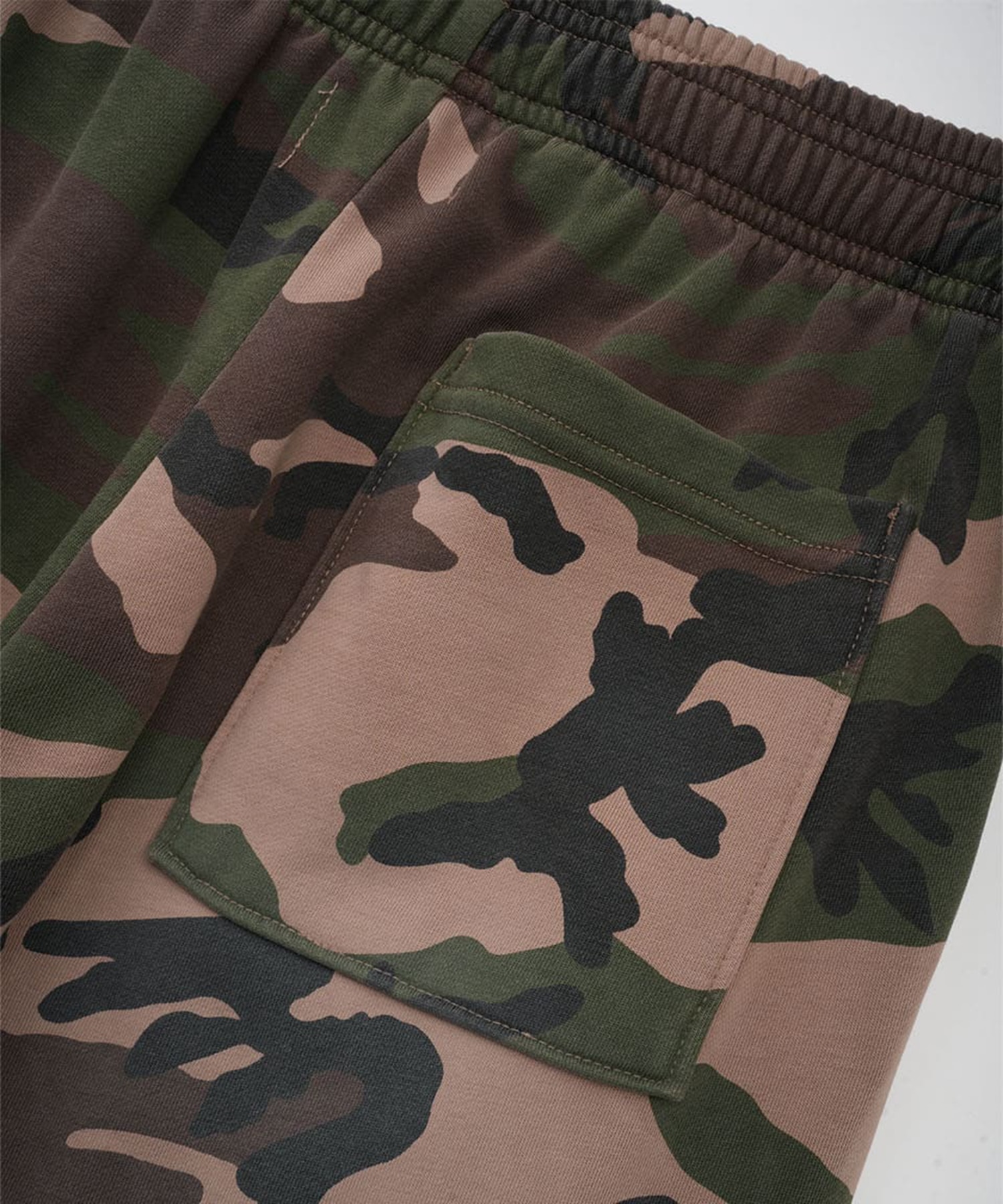 Splayed Camo Sweat Pants WOKE EDGE