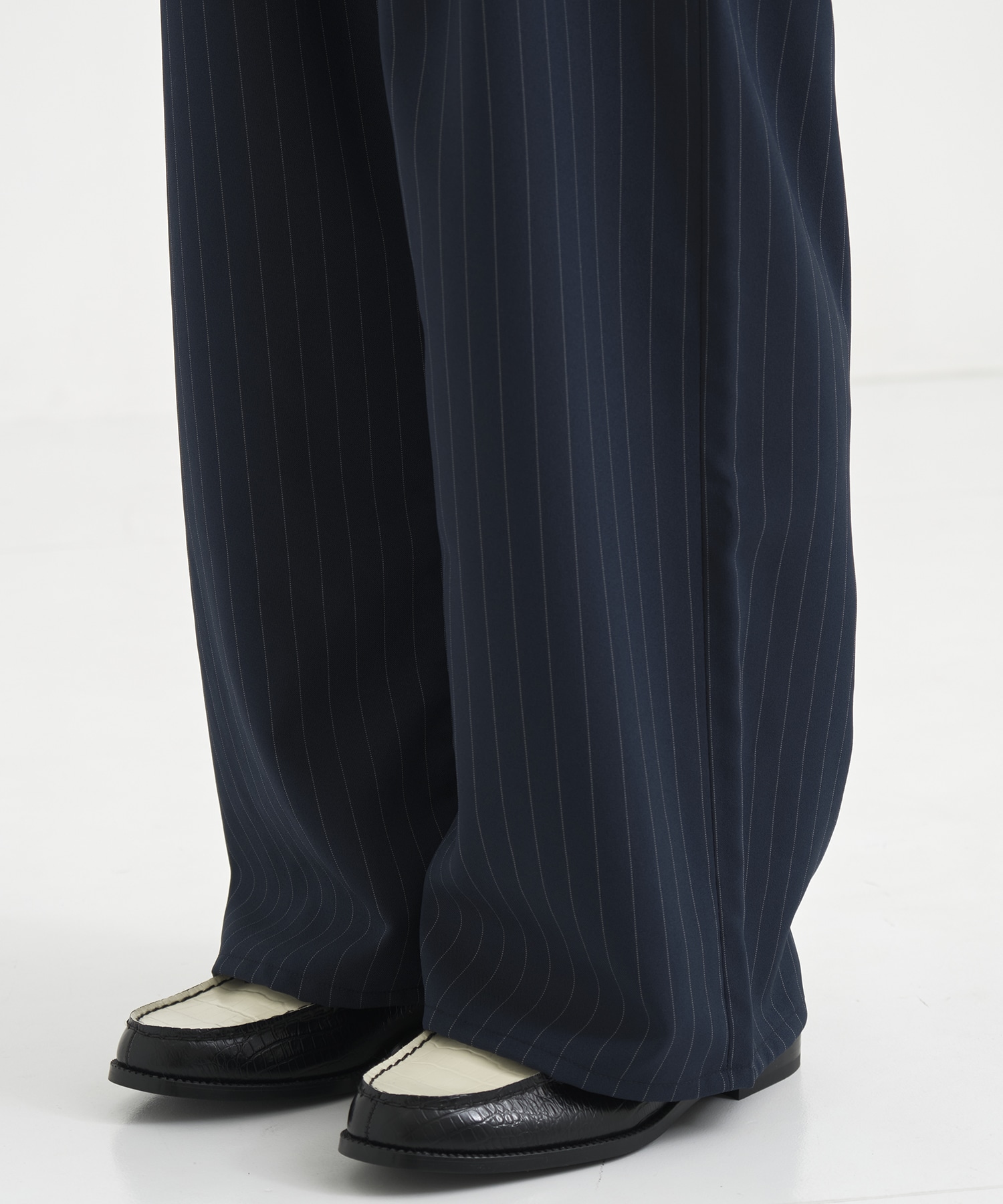 別注 WIDE ONE TUCK STRAIGHT SLACKS JieDa