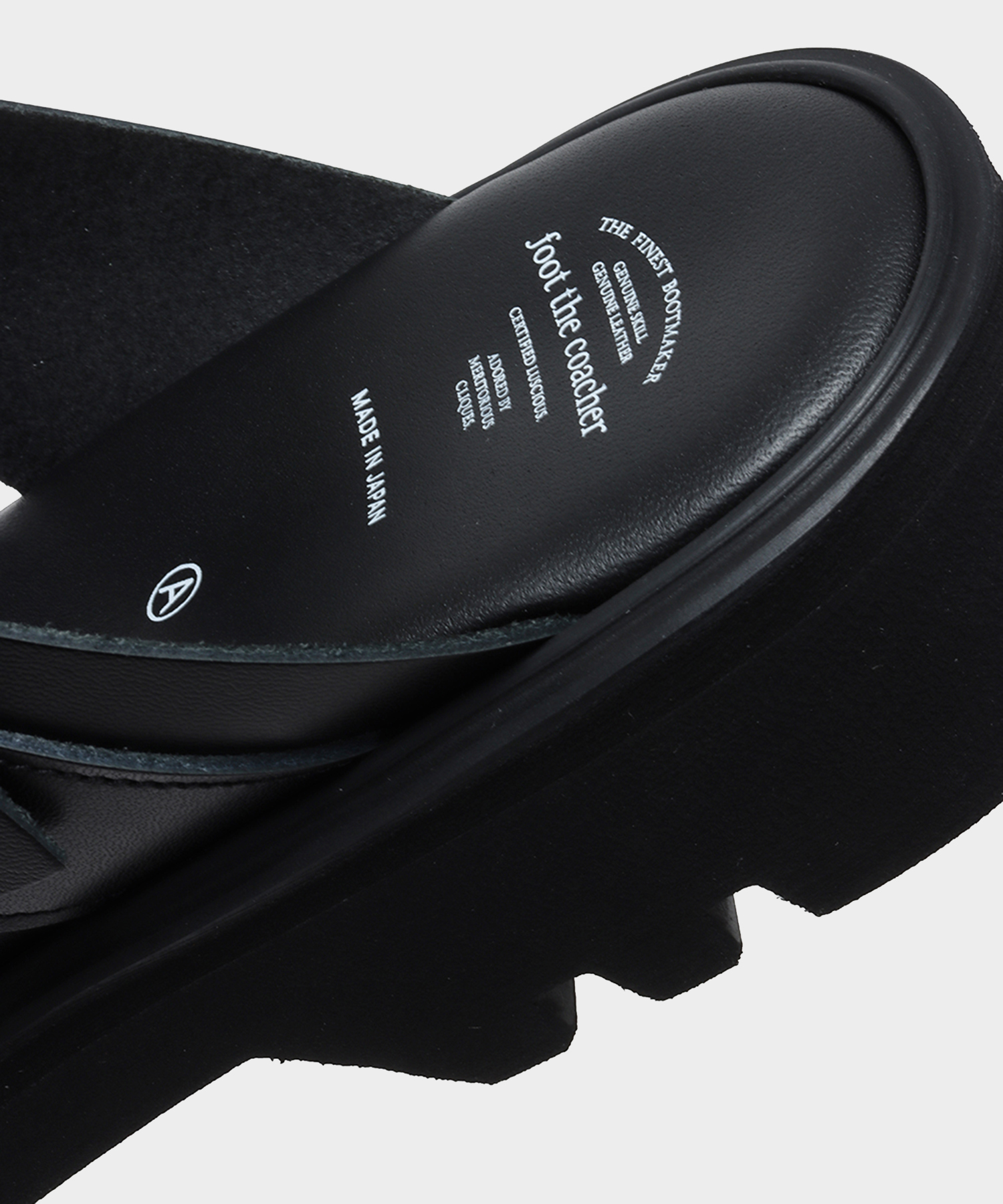 GURKHA SANDALS foot the coacher