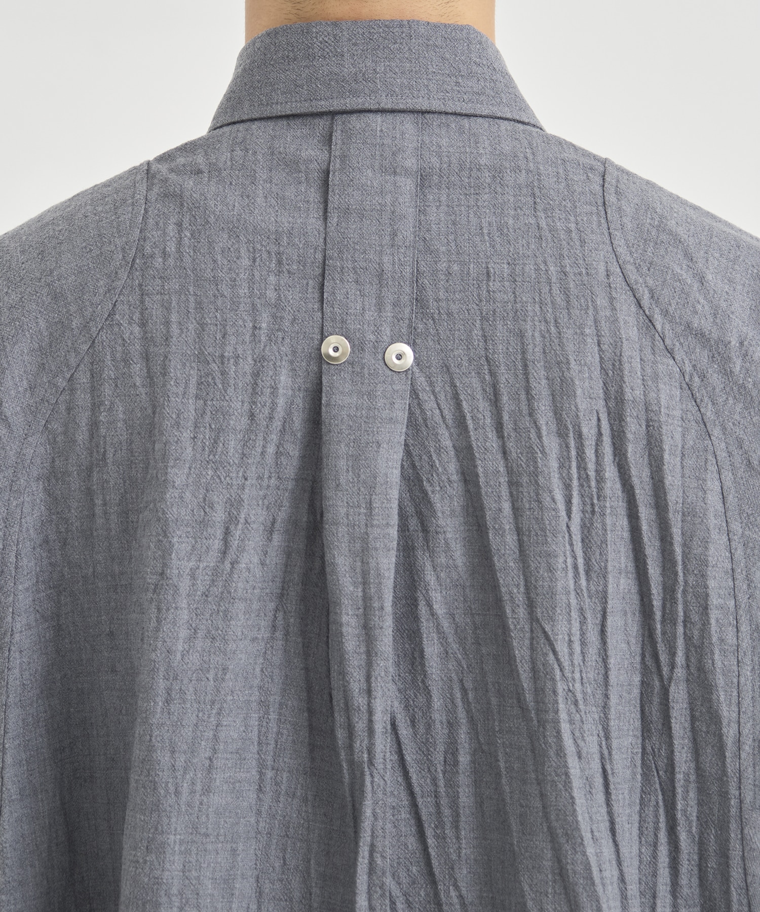 COMPACT FIT WOOL PANEL SHIRT CONZ