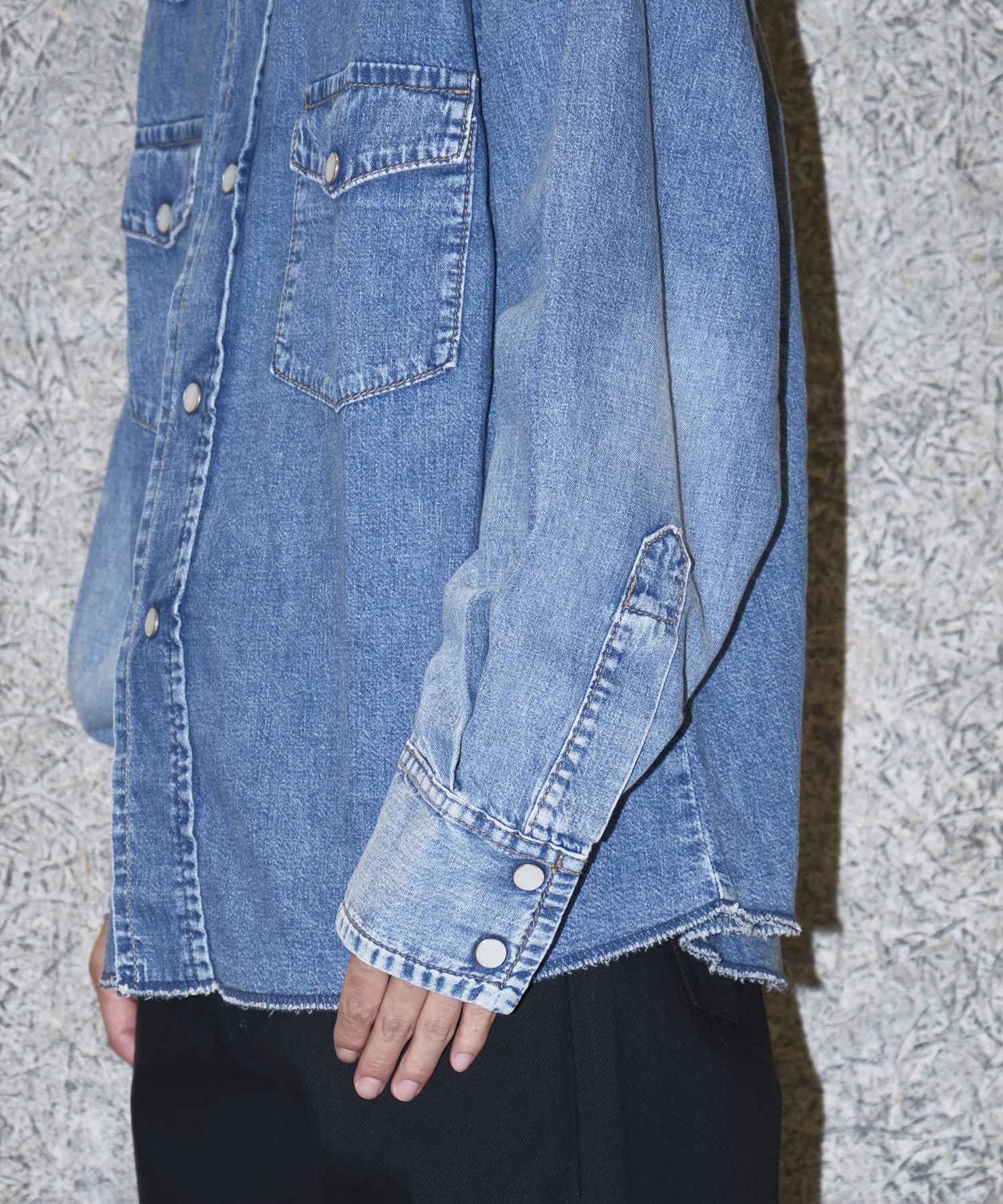 JUVENILE DENIM WESTERN SHIRT KOOKY ZOO