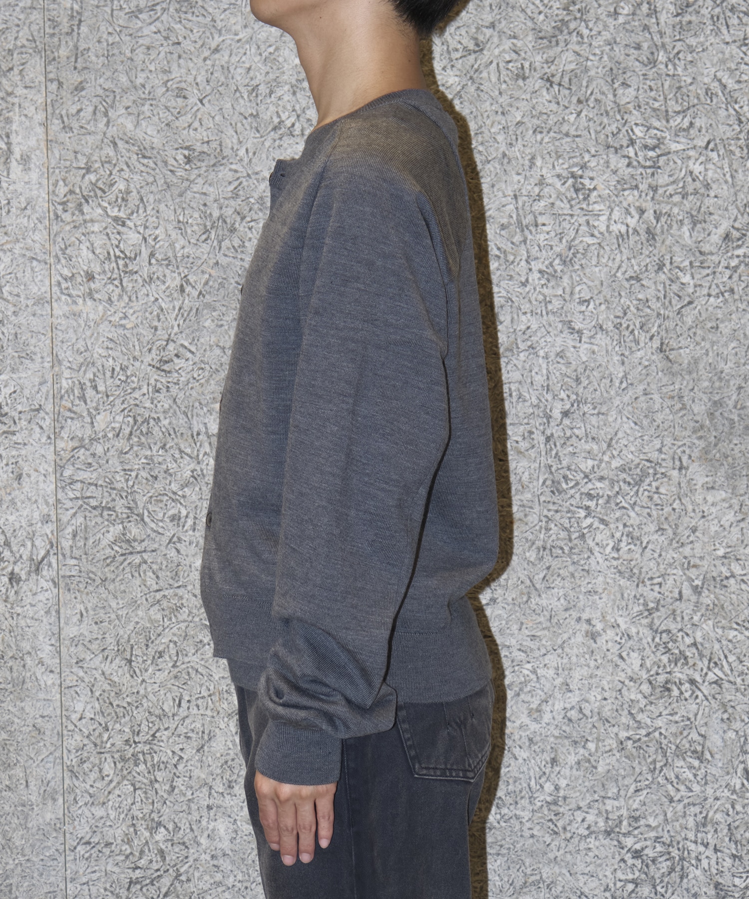 DOUBLE LAYERD SWEATER NVRFRGT