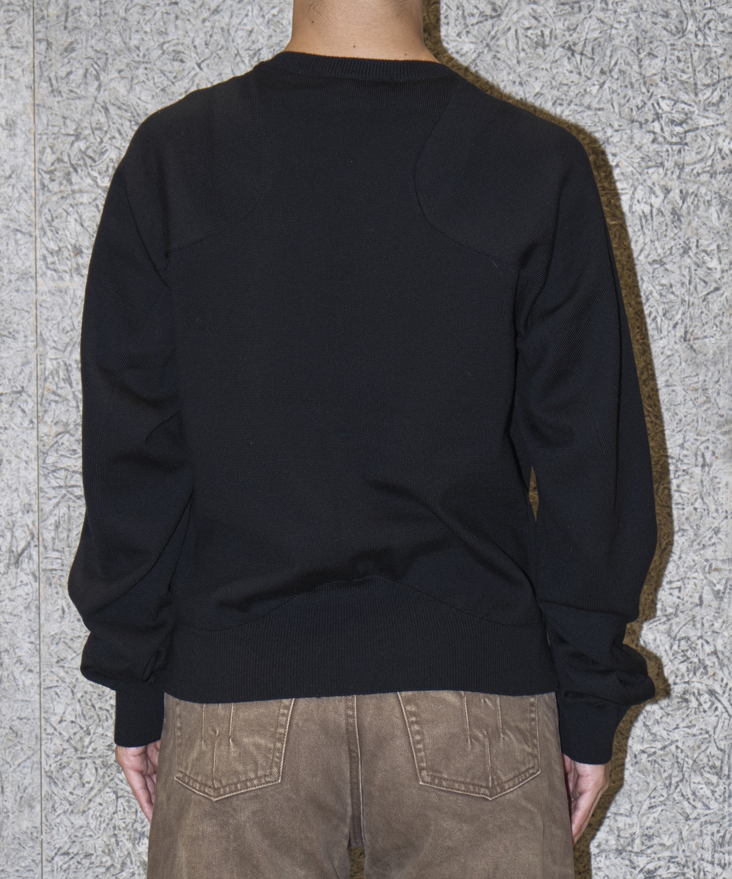 DOUBLE LAYERD SWEATER NVRFRGT