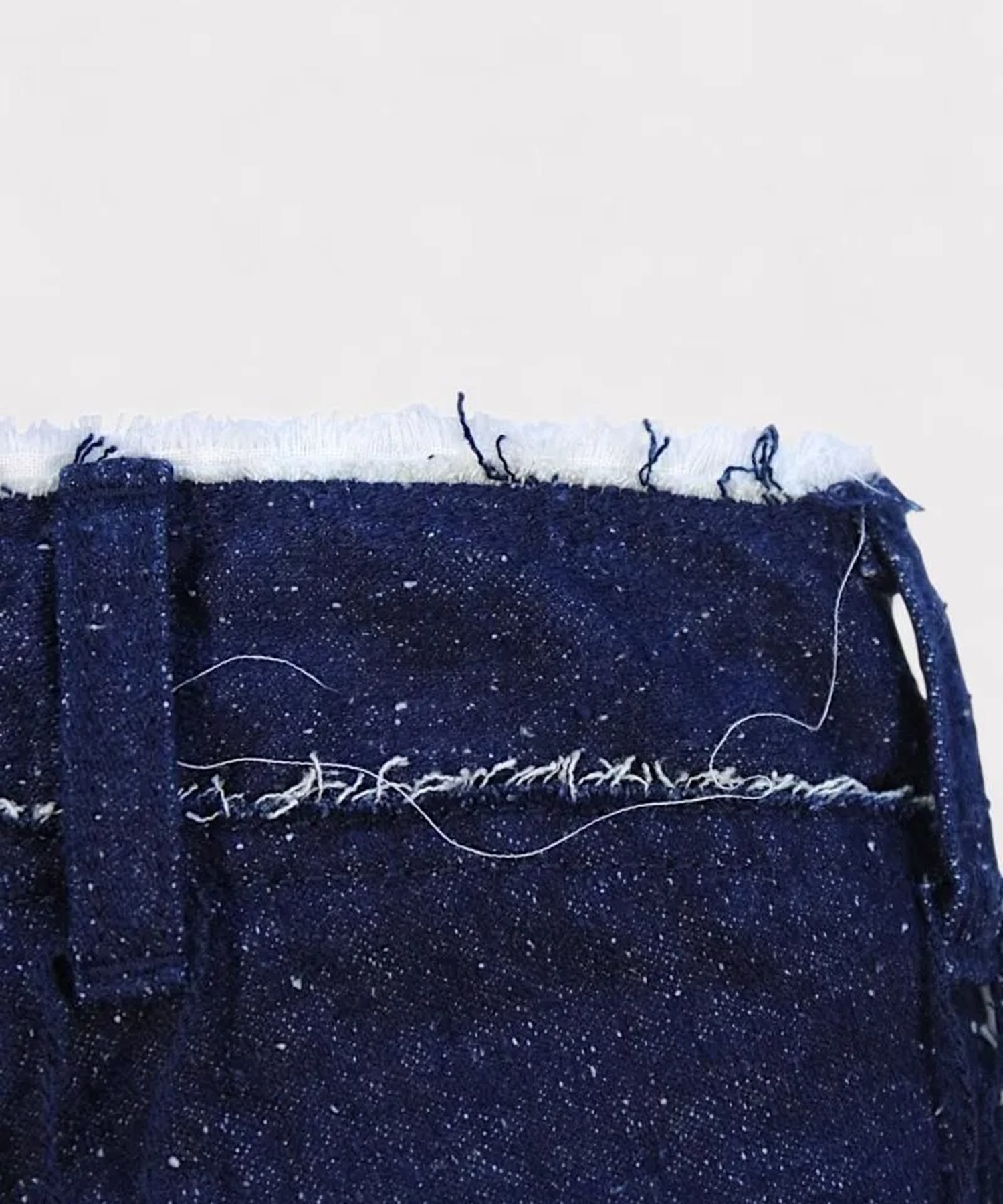 SILK DENIM PANTS Midorikawa