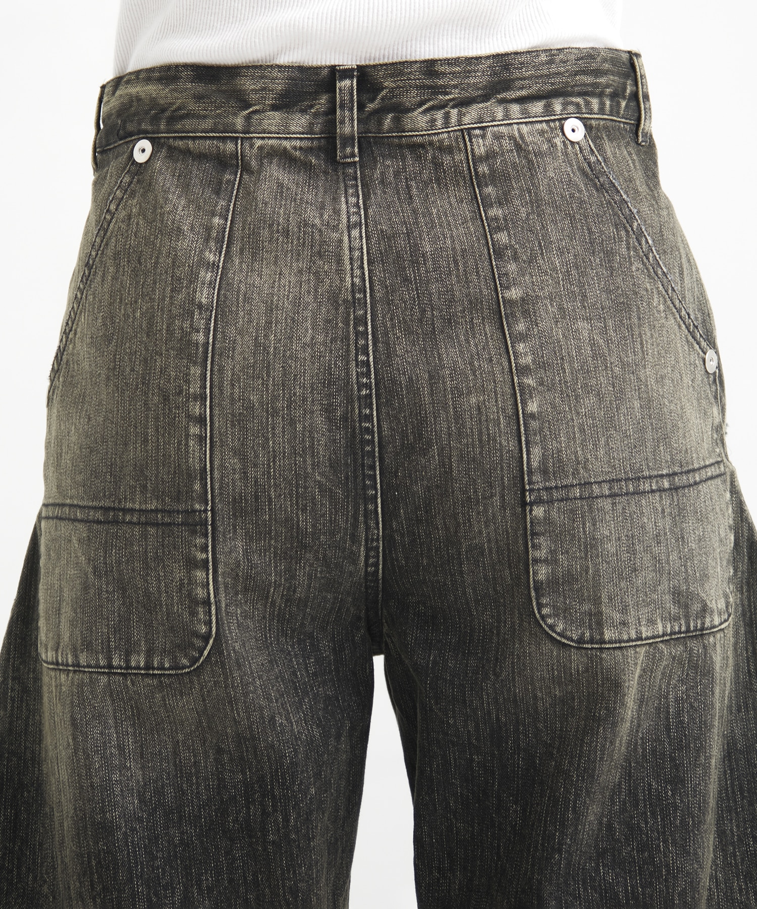 COLOR DYED SLAB CRVED DENIM CONZ