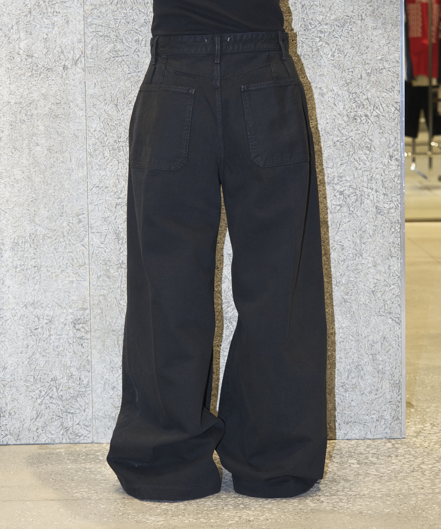 HAKAMA JEAN TROUSERS(W28 BLACK): TANAKA: MENS｜CONZ ONLINE STORE