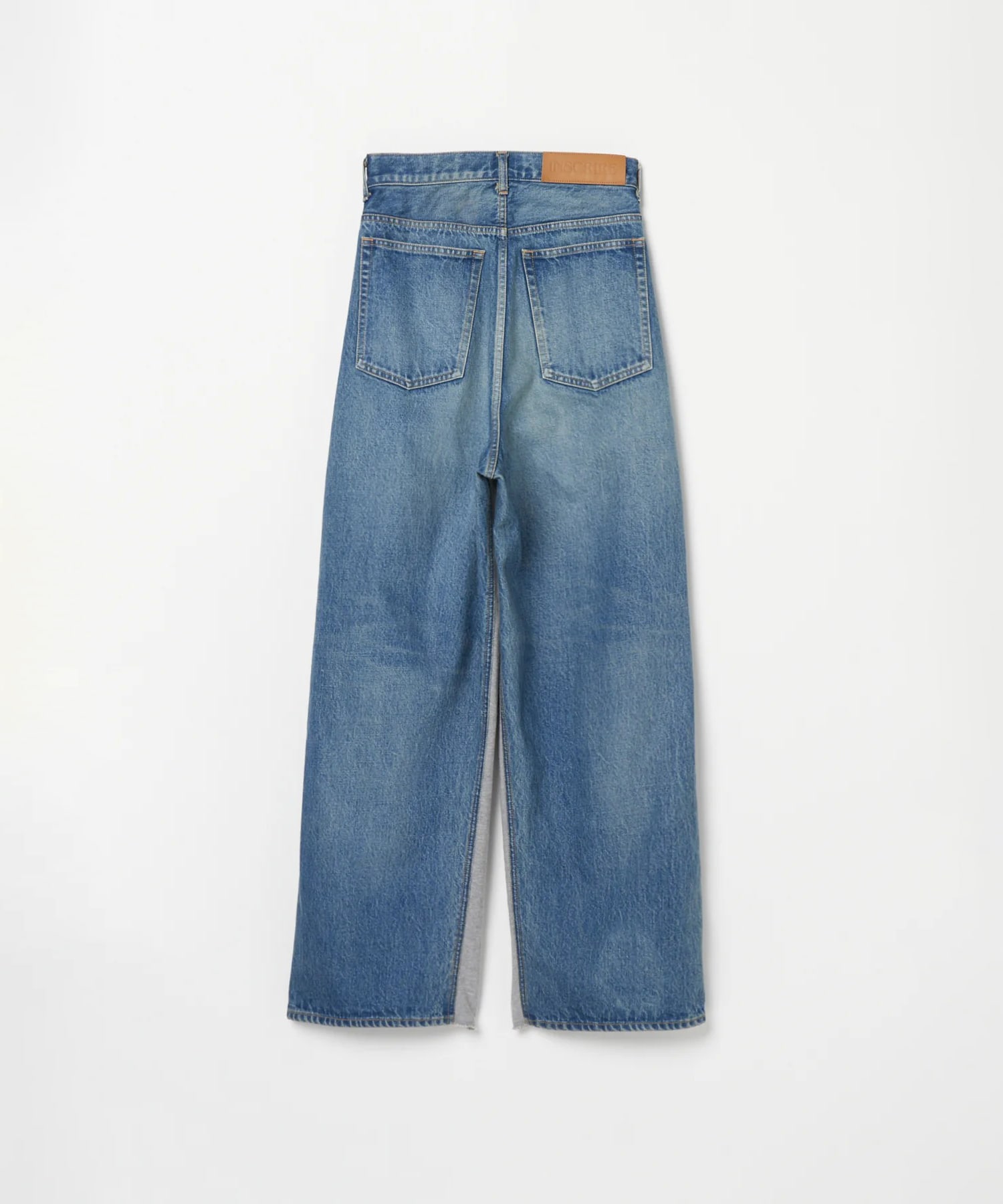 Hybride Sweat Denim Pants INSCRIRE