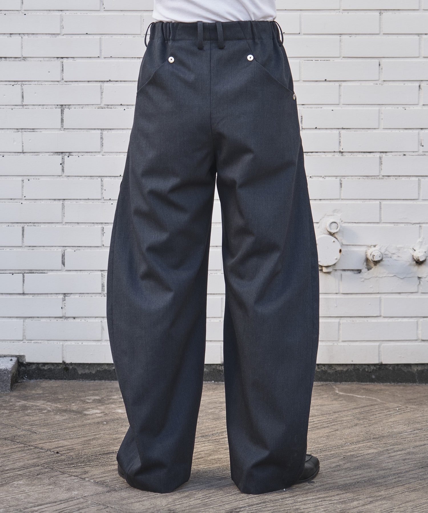 CURVE LEG TROUSERS GABA CONZ