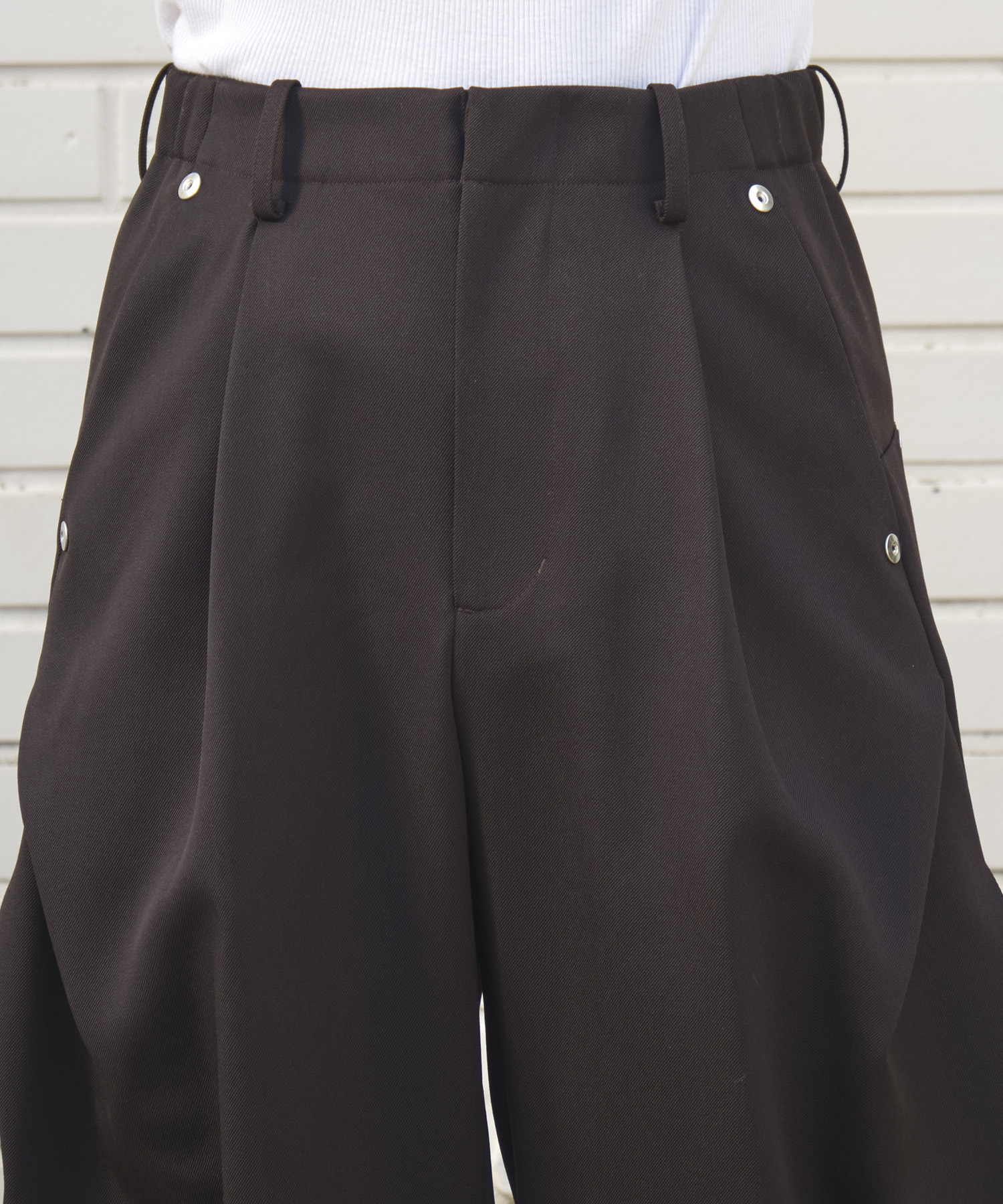 CURVE LEG TROUSERS GABA CONZ