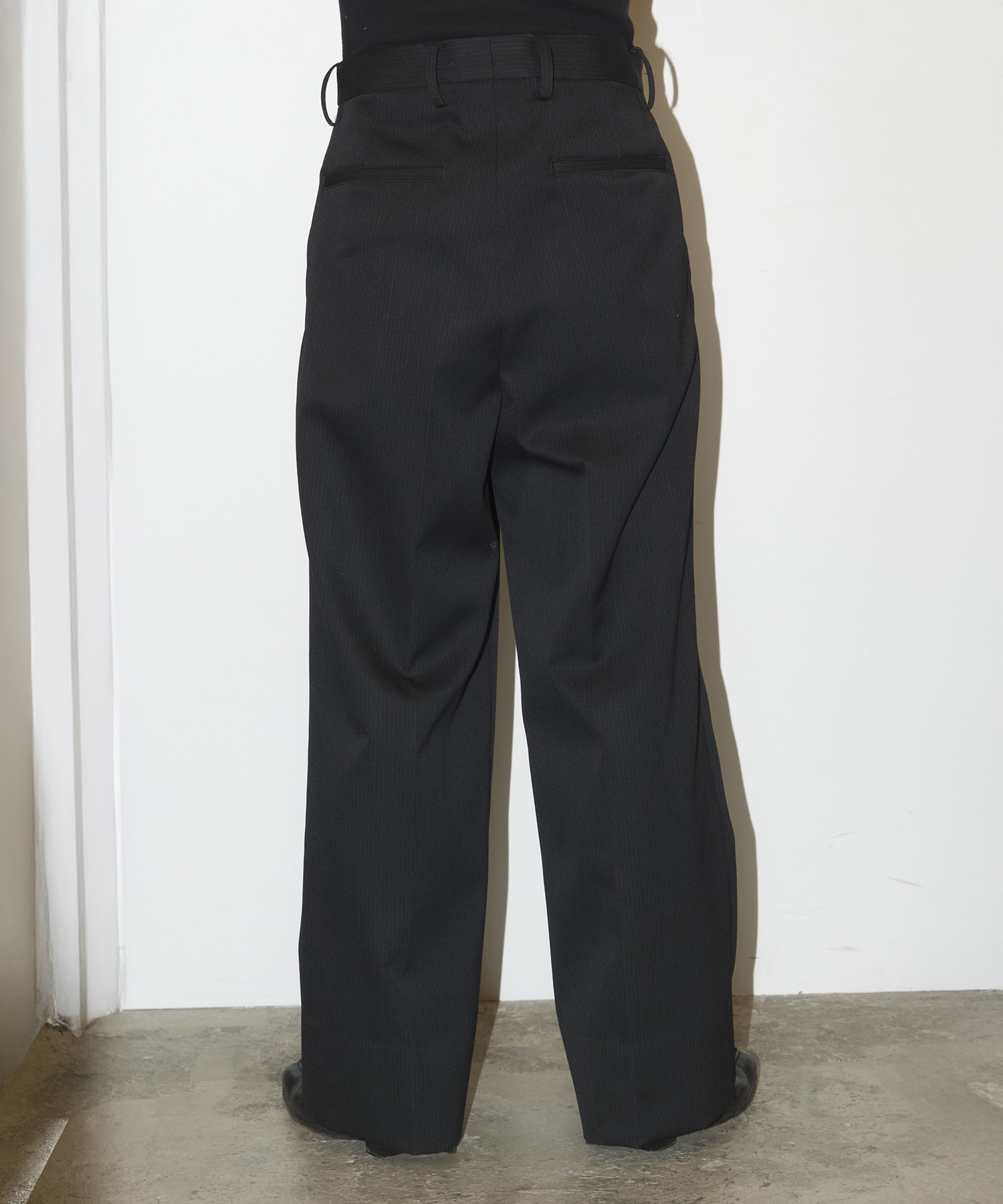 TARP WOOL SLACKS GABA refomed