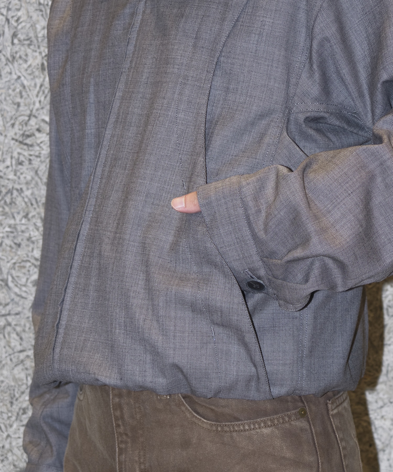 別注 wool utility jacket NVRFRGT
