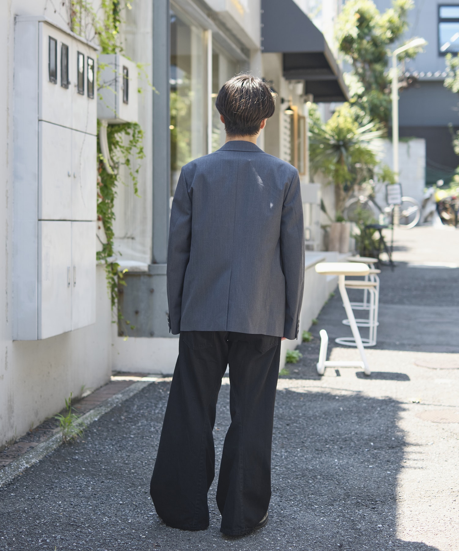 SINGLE-BREASTED BLAZER NVRFRGT