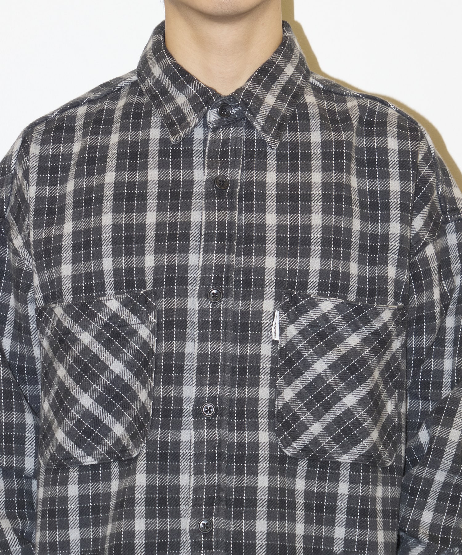 AD Processing Heavy Flannel Check L/S Shirt COOTIE PRODUCTIONS