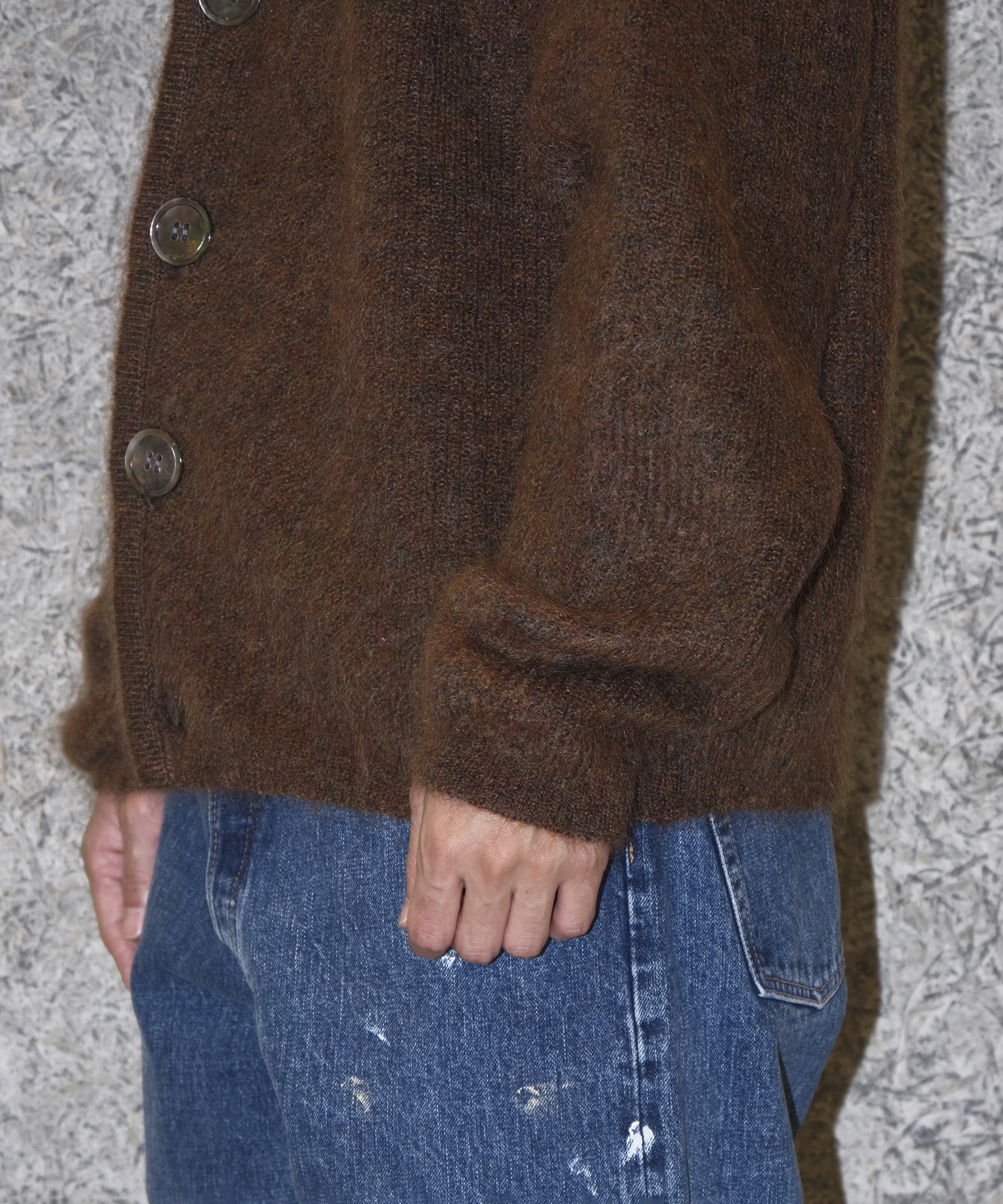 JUVENILE MOHAIR CARDIGAN KOOKY ZOO