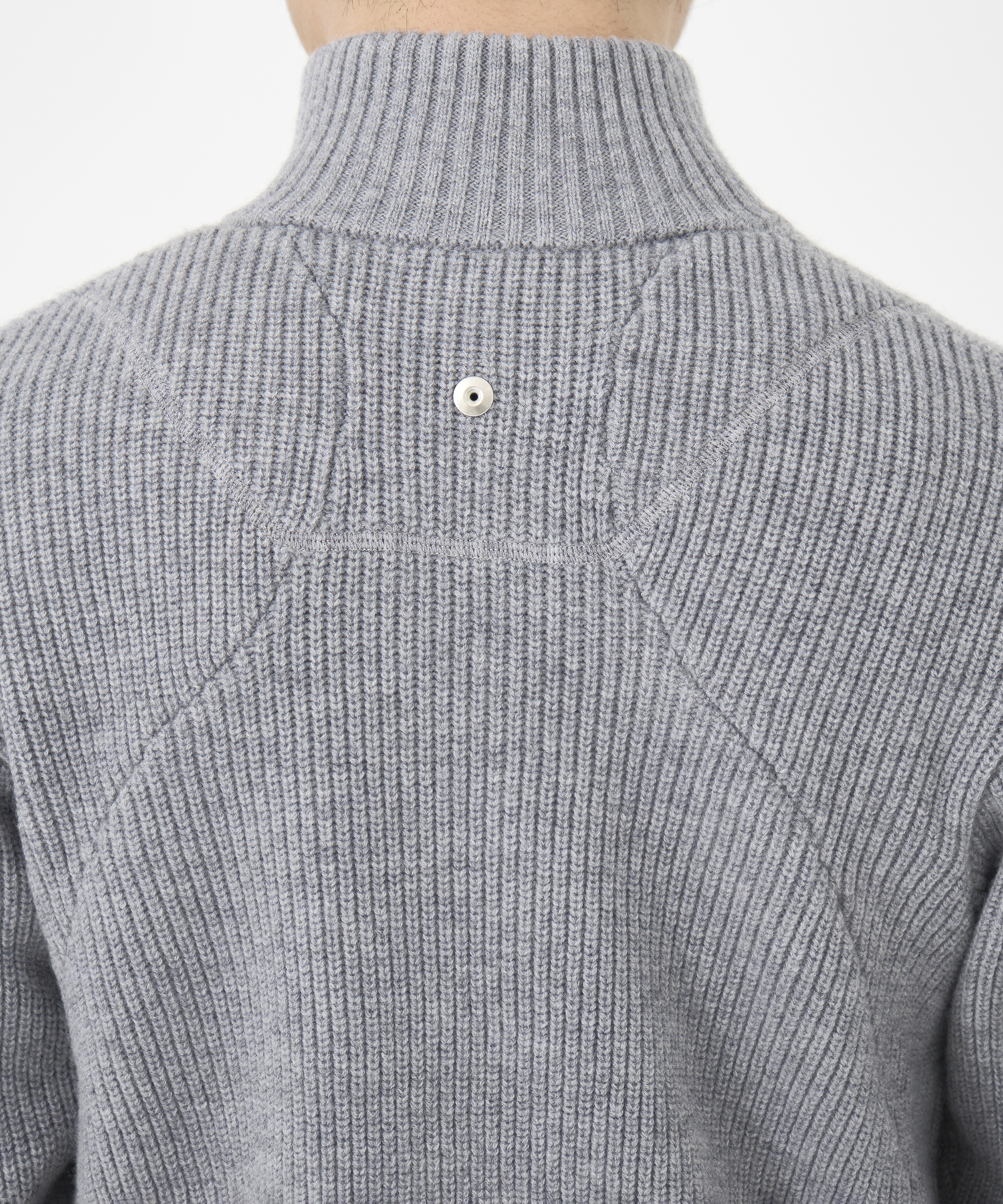 STAND FULL ZIP KNIT CONZ