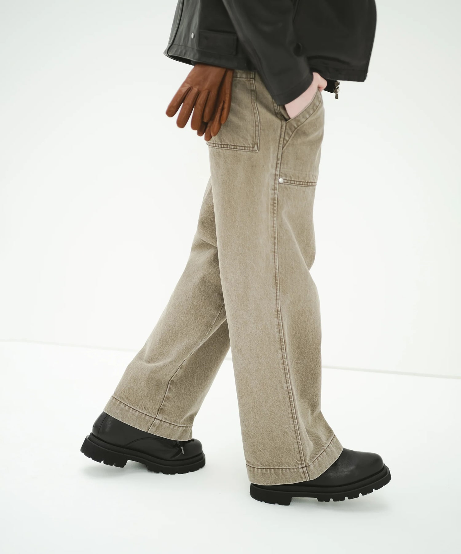 OLIVE DENIM BAKER PANTS SimplyComplicated