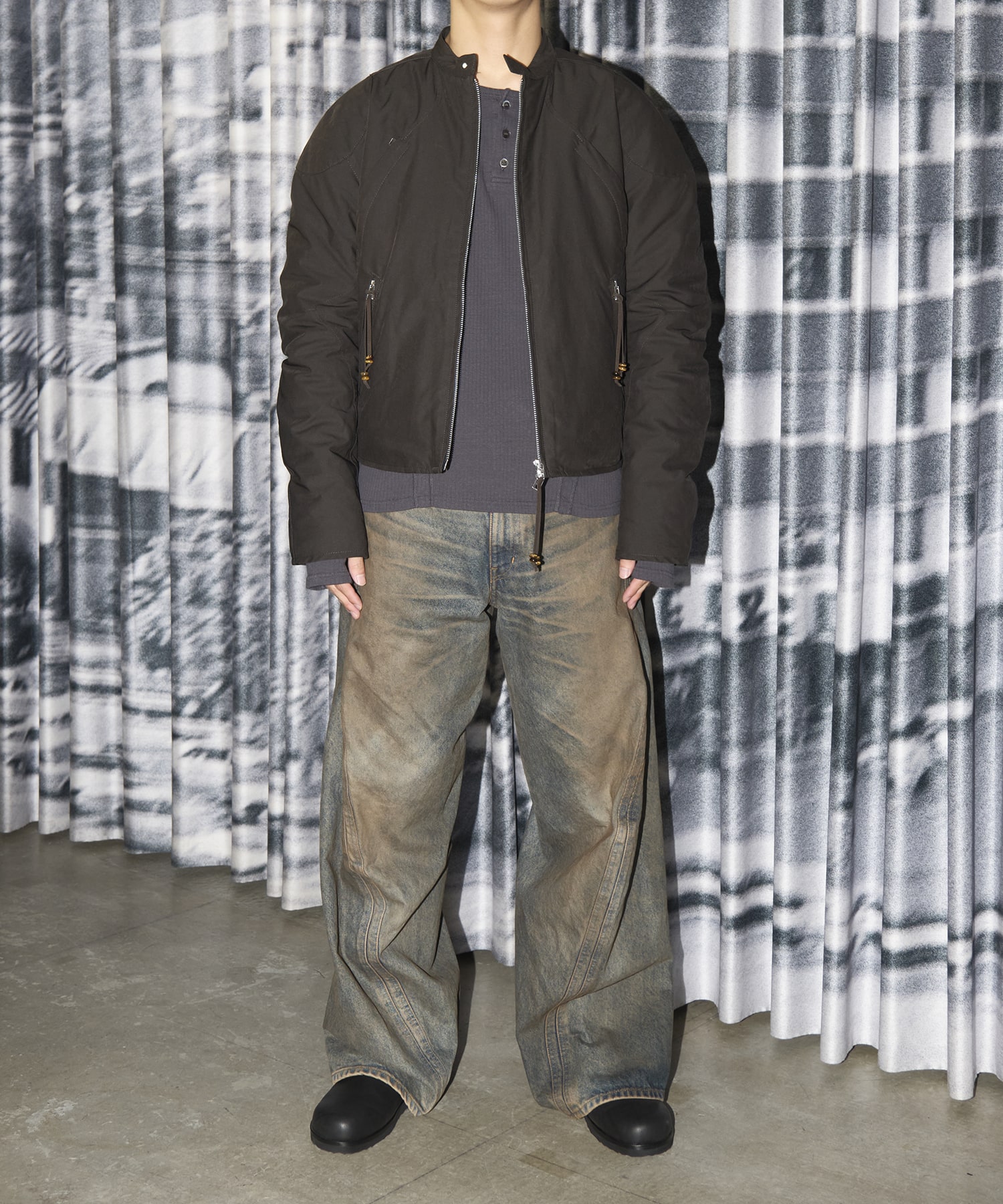 PADDED MOTORCYCLE JACKET NVRFRGT