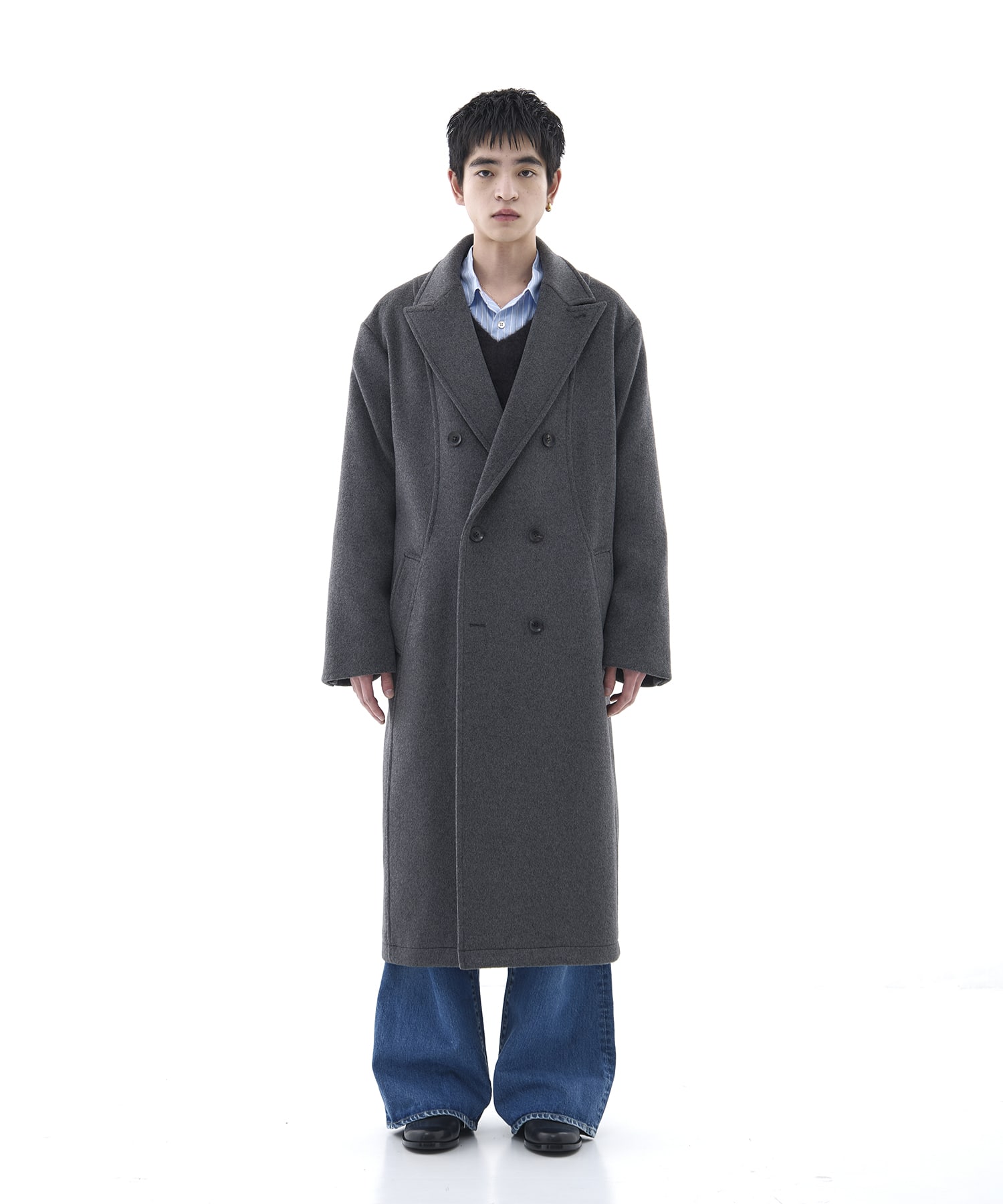 DOUBLE BREASTED CHESTER COAT CONZ