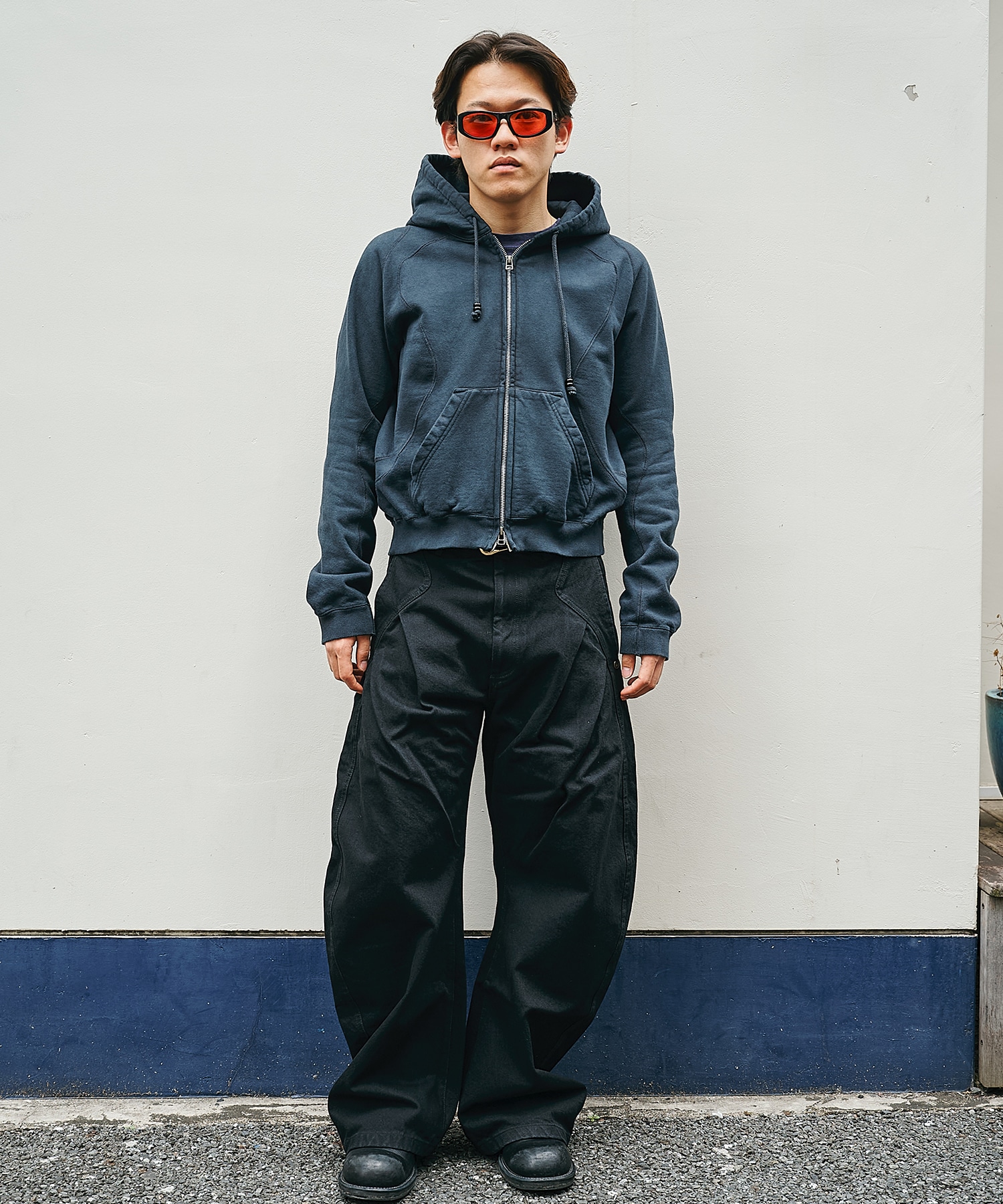 all black curve denim CONZ