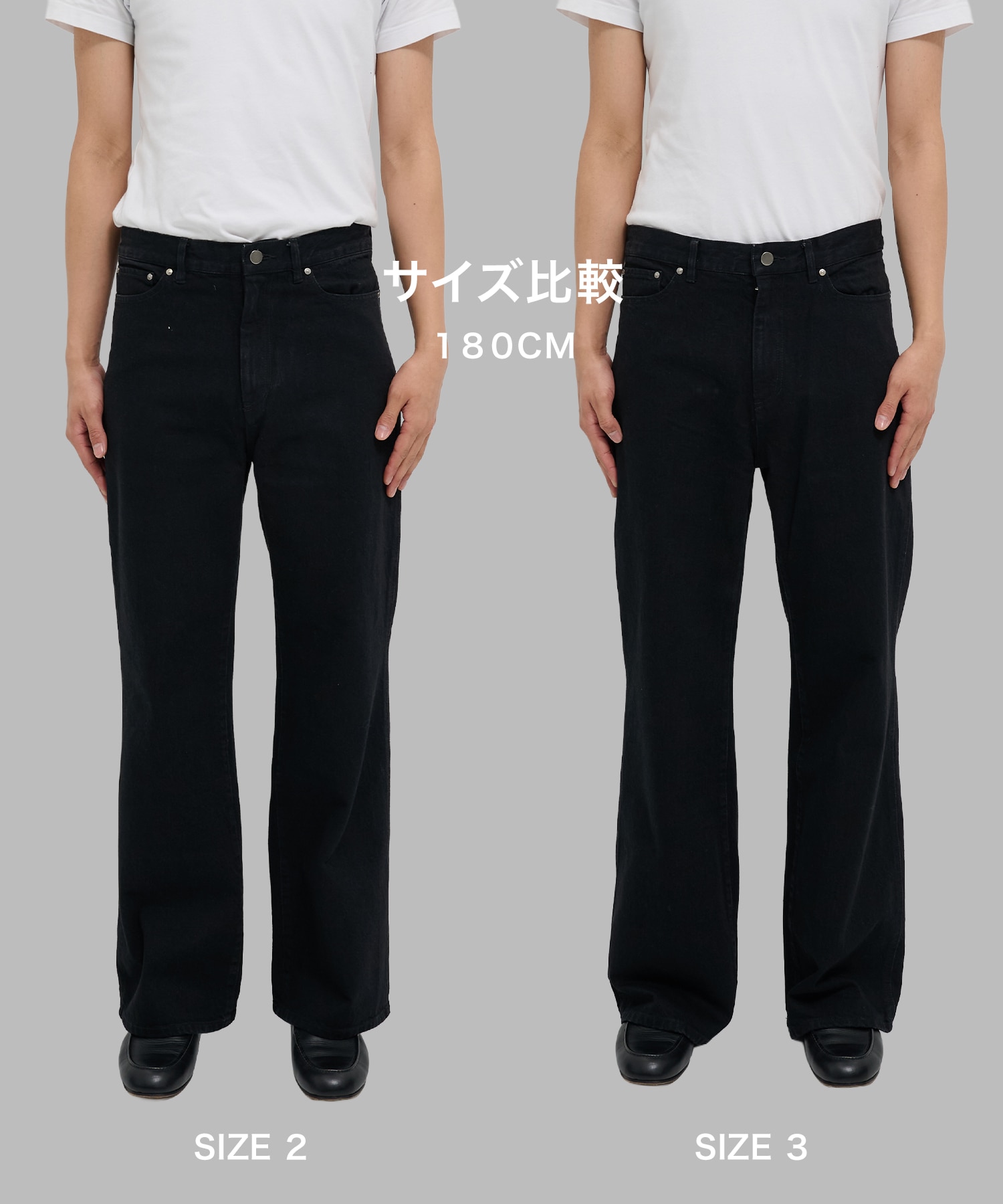 straight leg jeans black black CONZ