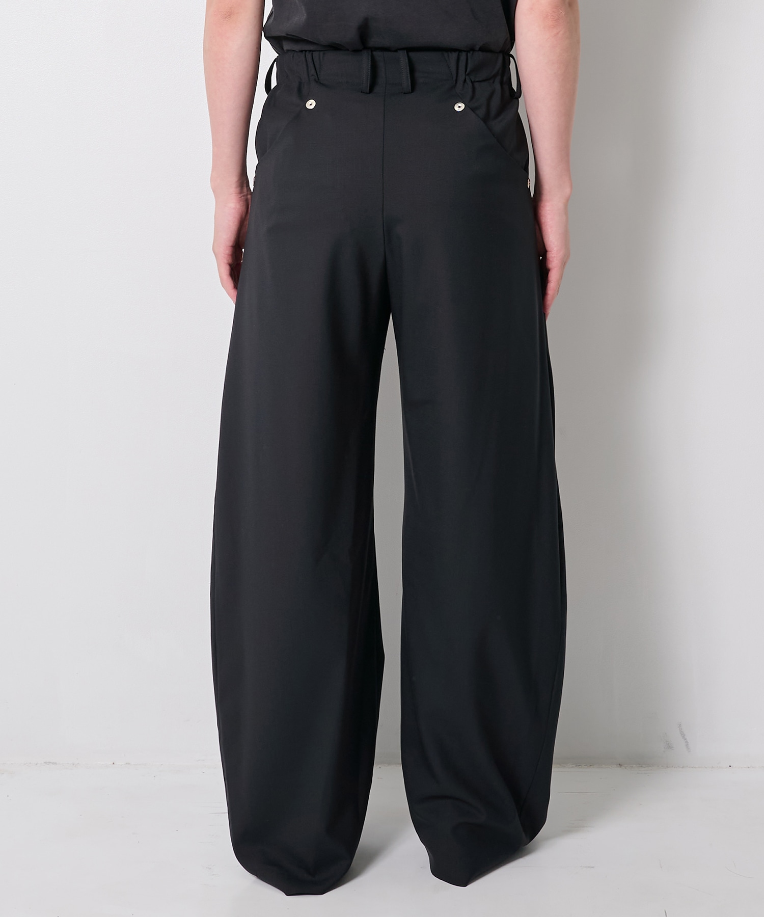 summer carve leg trousers super 110 CONZ