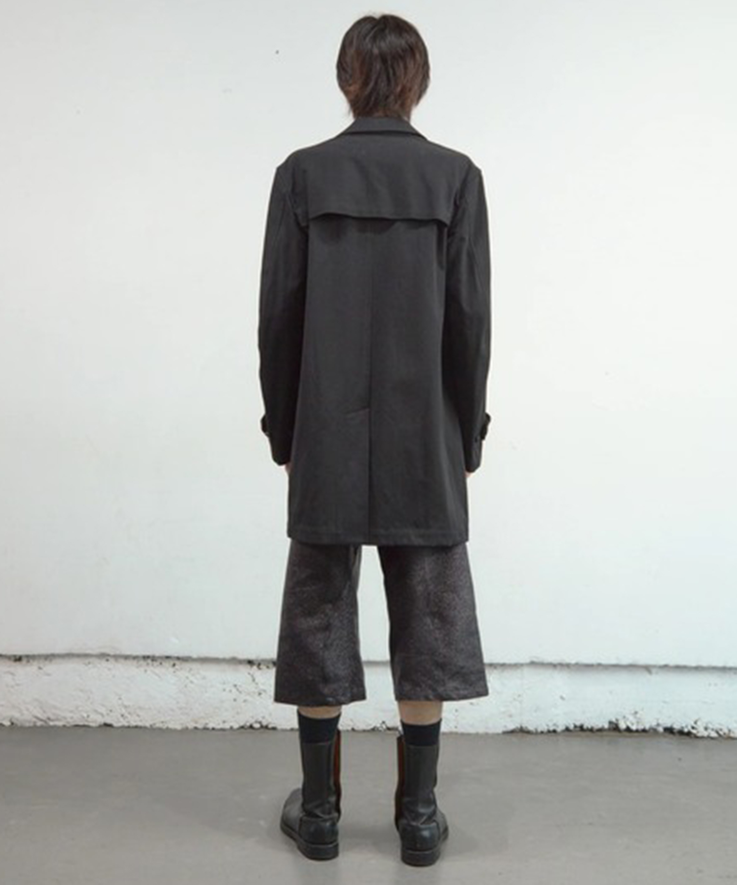 GLITTER TWILL 3D TWISTED JORTS NVRFRGT