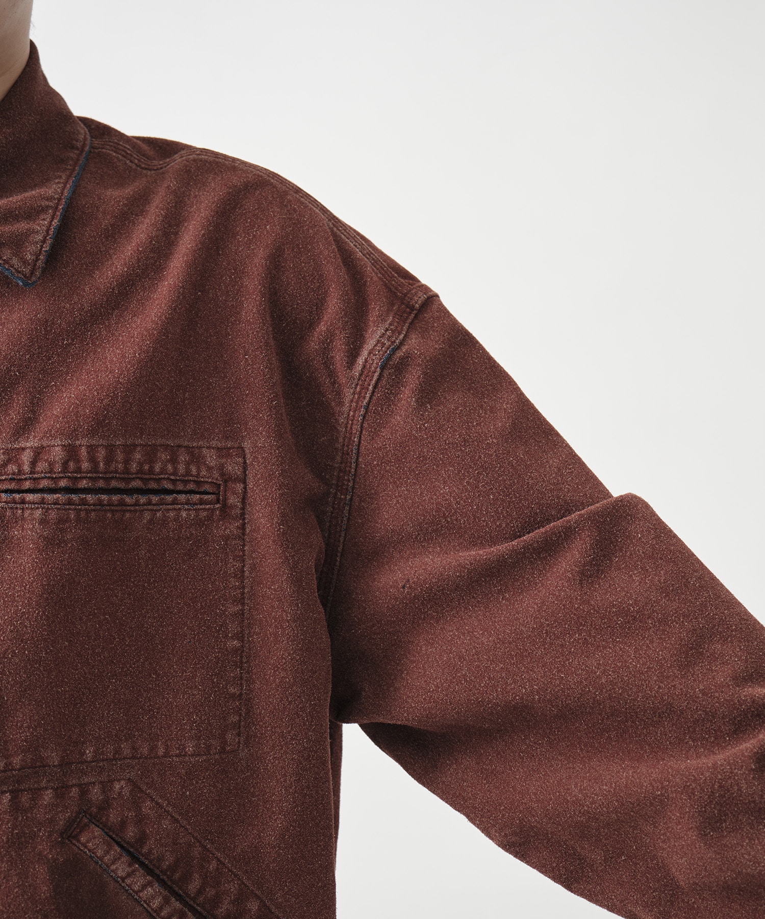 Grainy Denim Work Jacket COOTIE PRODUCTIONS