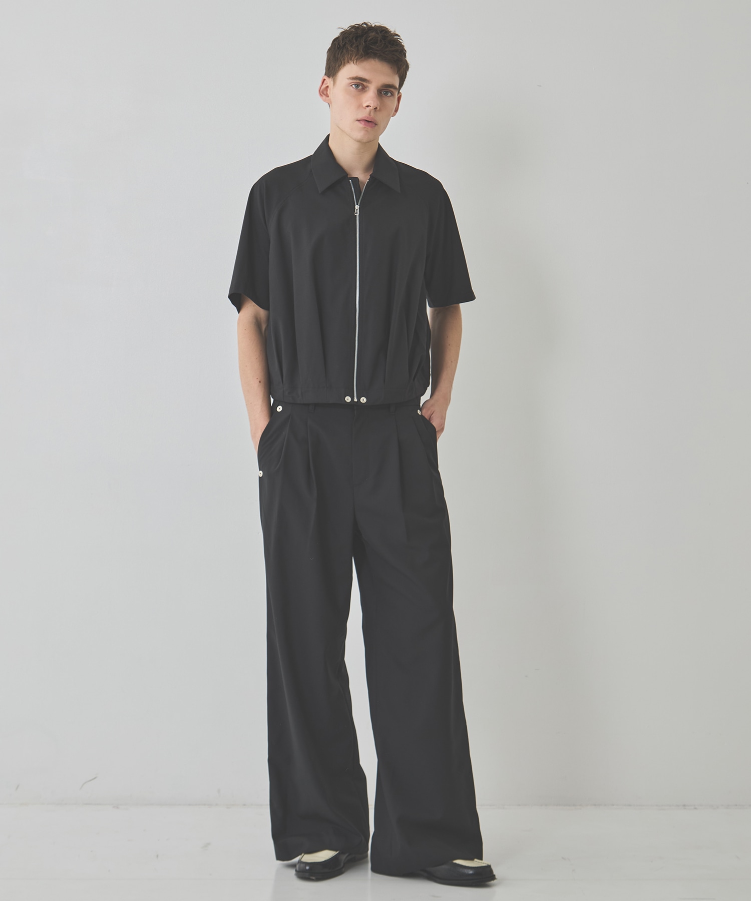 summer baloon short sleeve shirts CONZ