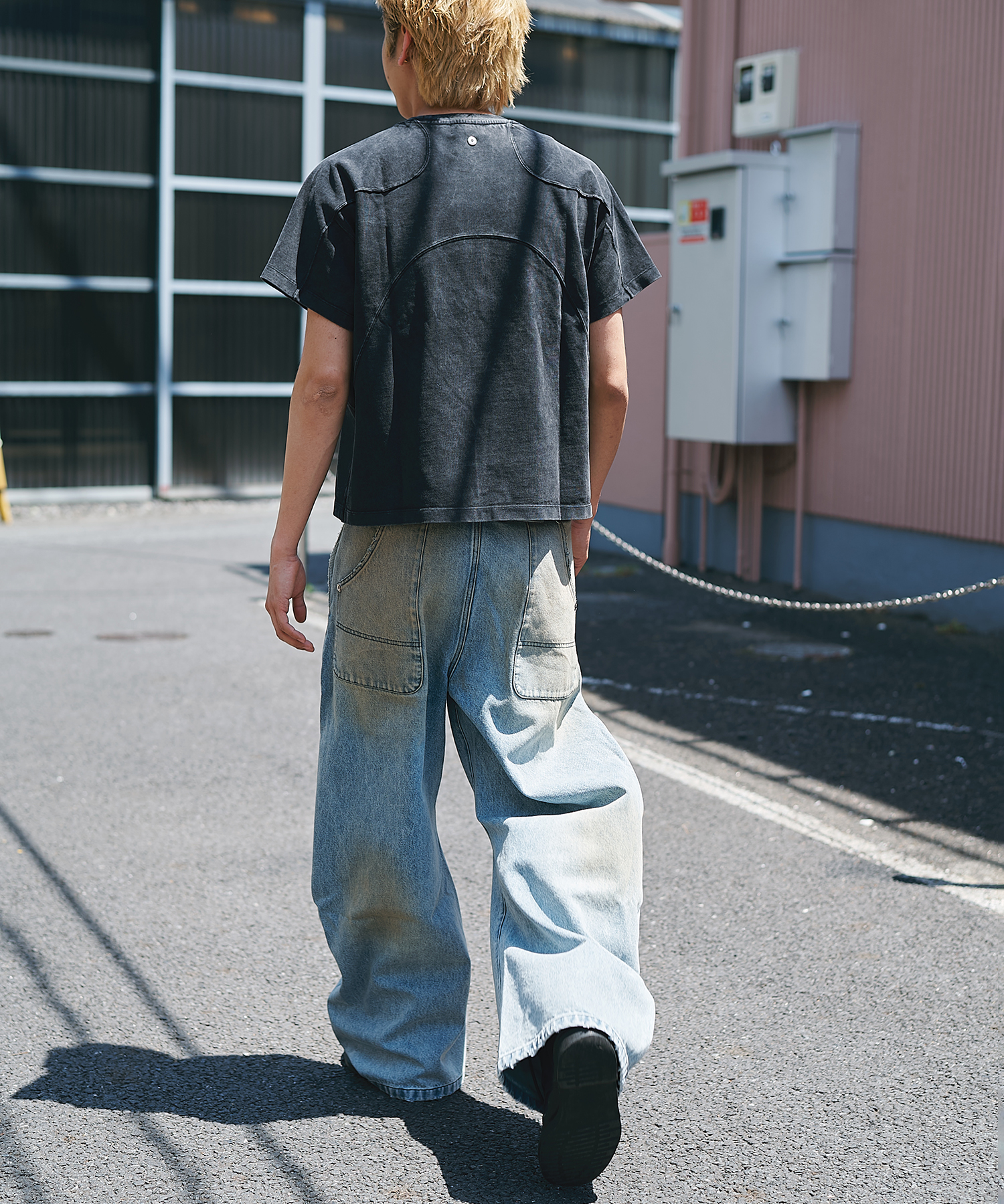 panel short sleeve tee CONZ