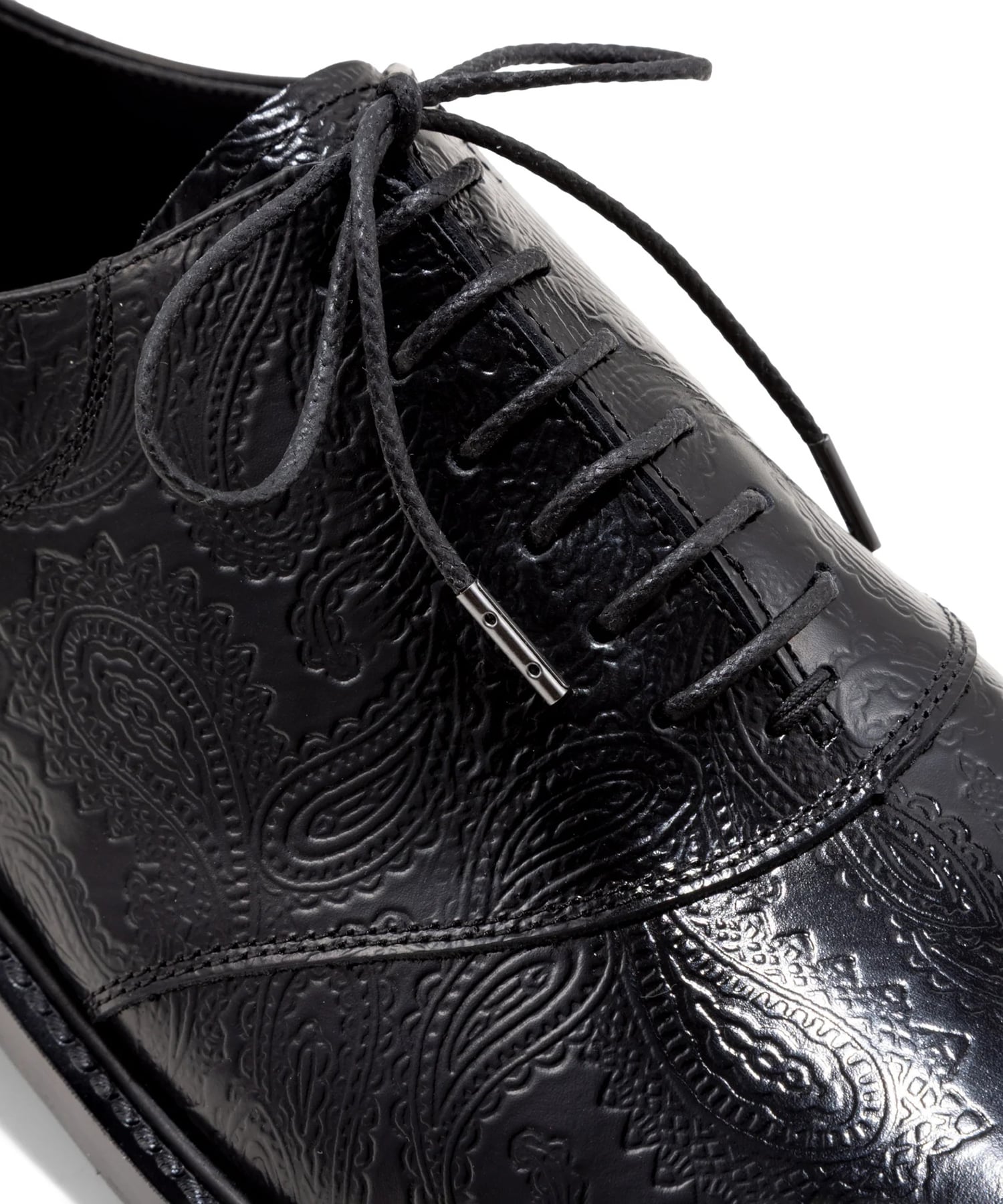 CLASSIC SADDLE　BLACK PAISLEY The Kenford FINESHOES