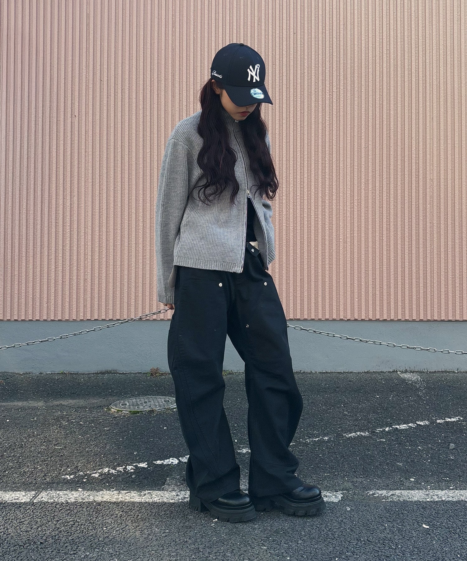 Dickies×CONZ DOUBLE KNEE CURVED LEG PANTS CONZ