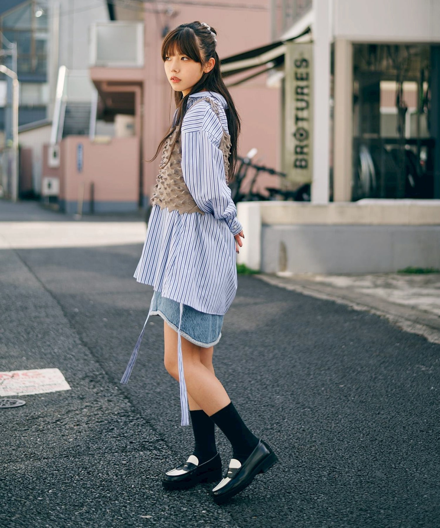 WAVE CUT SKIRT kotohayokozawa
