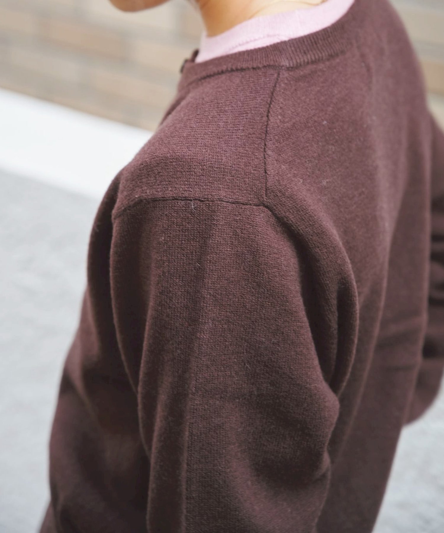 MERINO WOOL ENSEMBLE KNIT CONZ