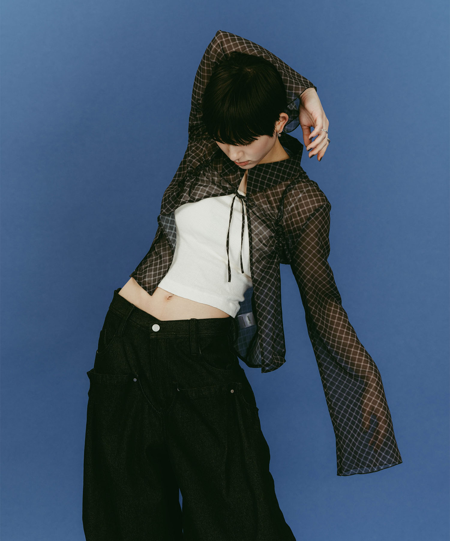 sheer collared blouse Knuth Marf