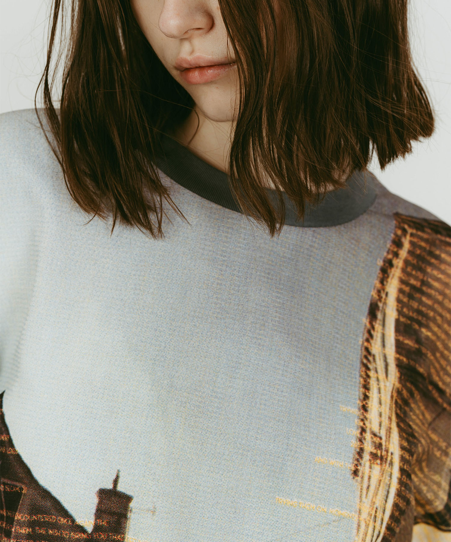 scenery print long sleeve tee Knuth Marf