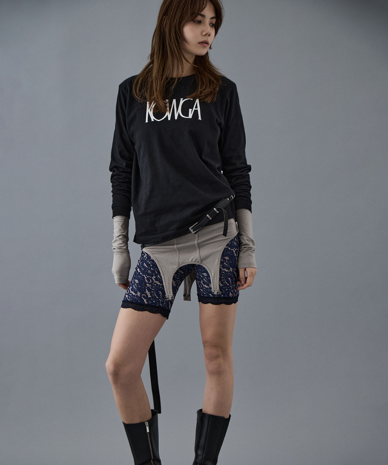 layered long sleeve top CONZ
