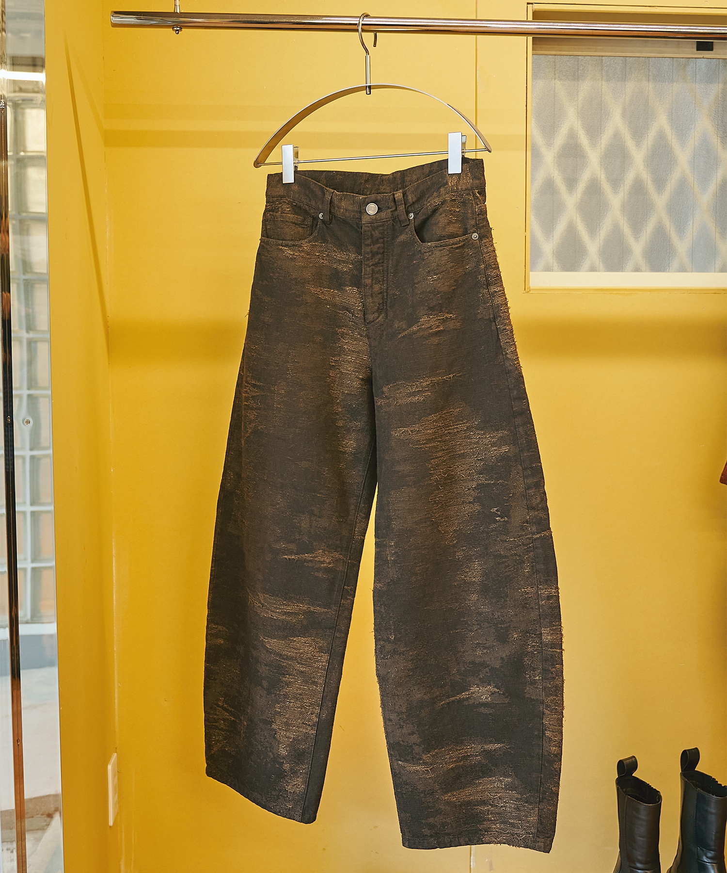 別注 DENIM CURVELEGPANTS TAAKK