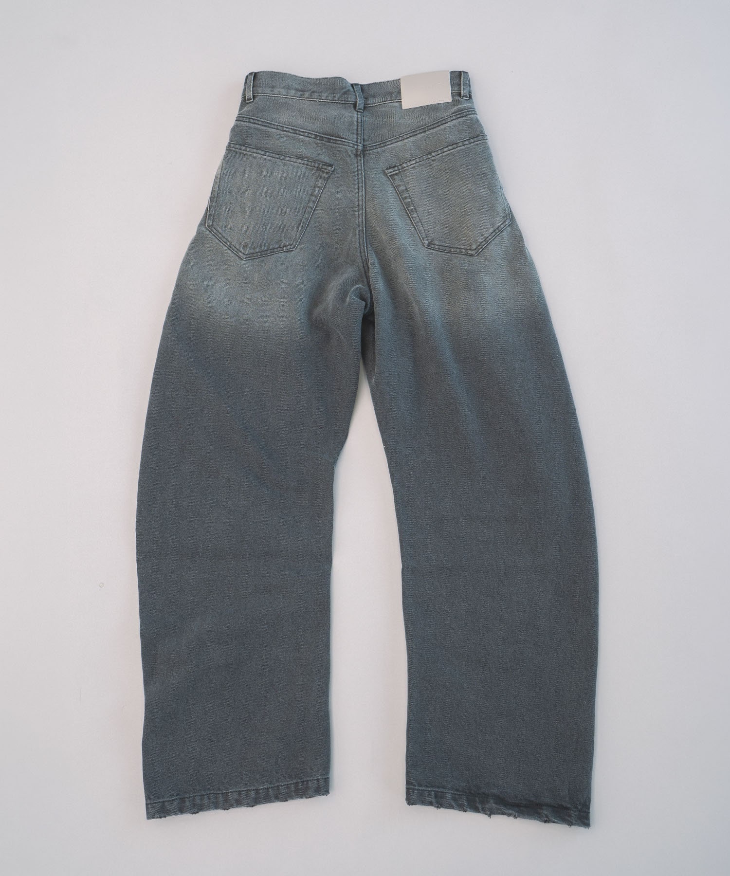 dark wash curve denim deep blue CONZ