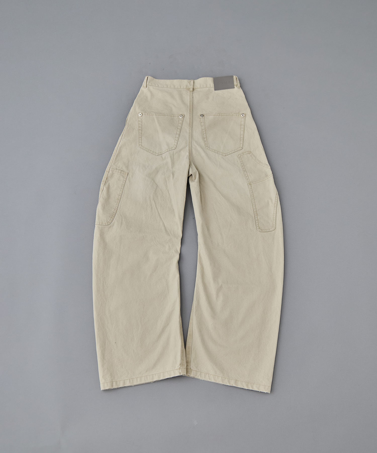 パンツ CONZ DUCK DOUBLE KNEE CURVED LEG PANTS CONZ duck double knee curved leg pants｜コンズ ダックダブルニー