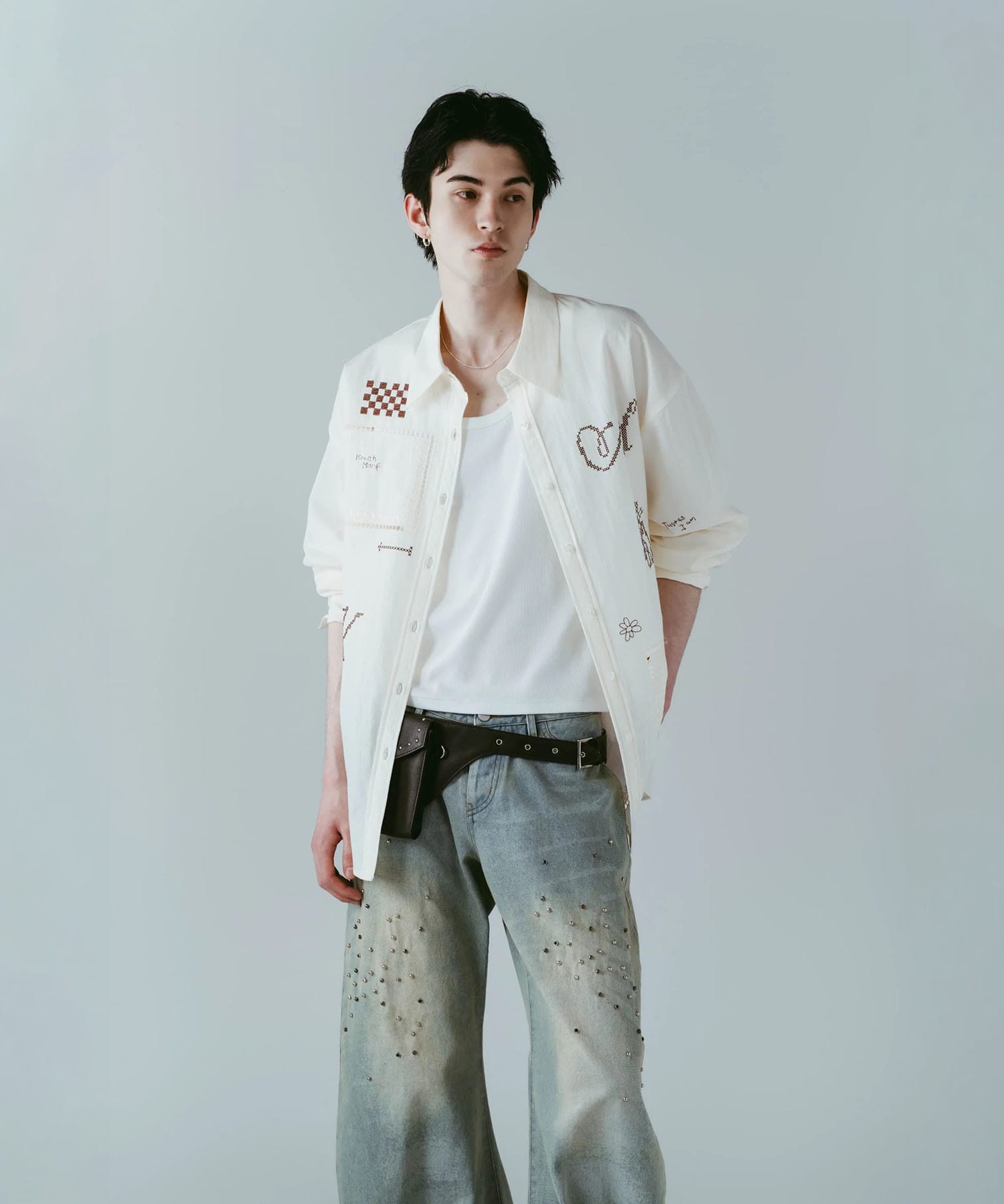 embroidered shirt(unisex) Knuth Marf