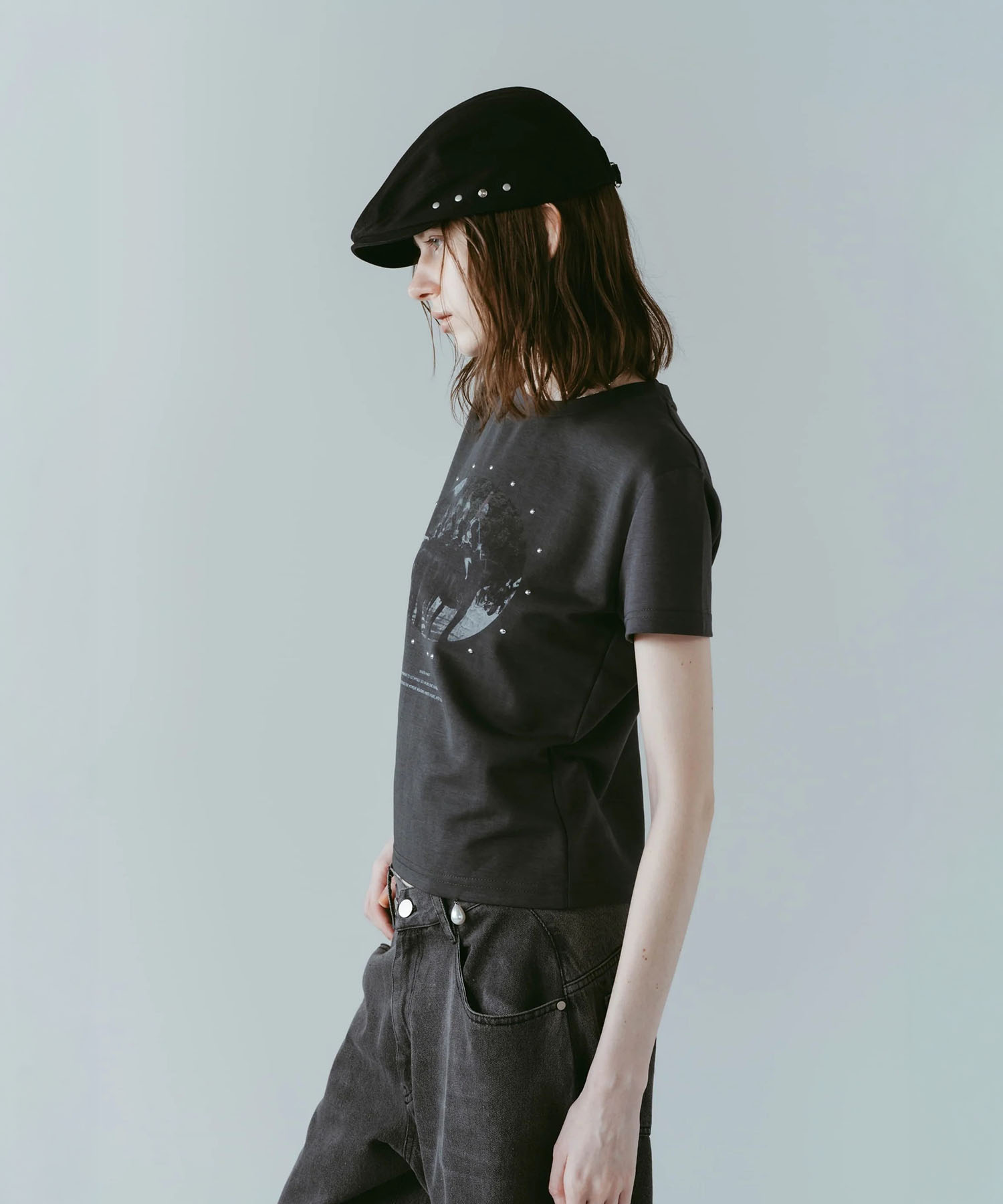studded compact tee Knuth Marf