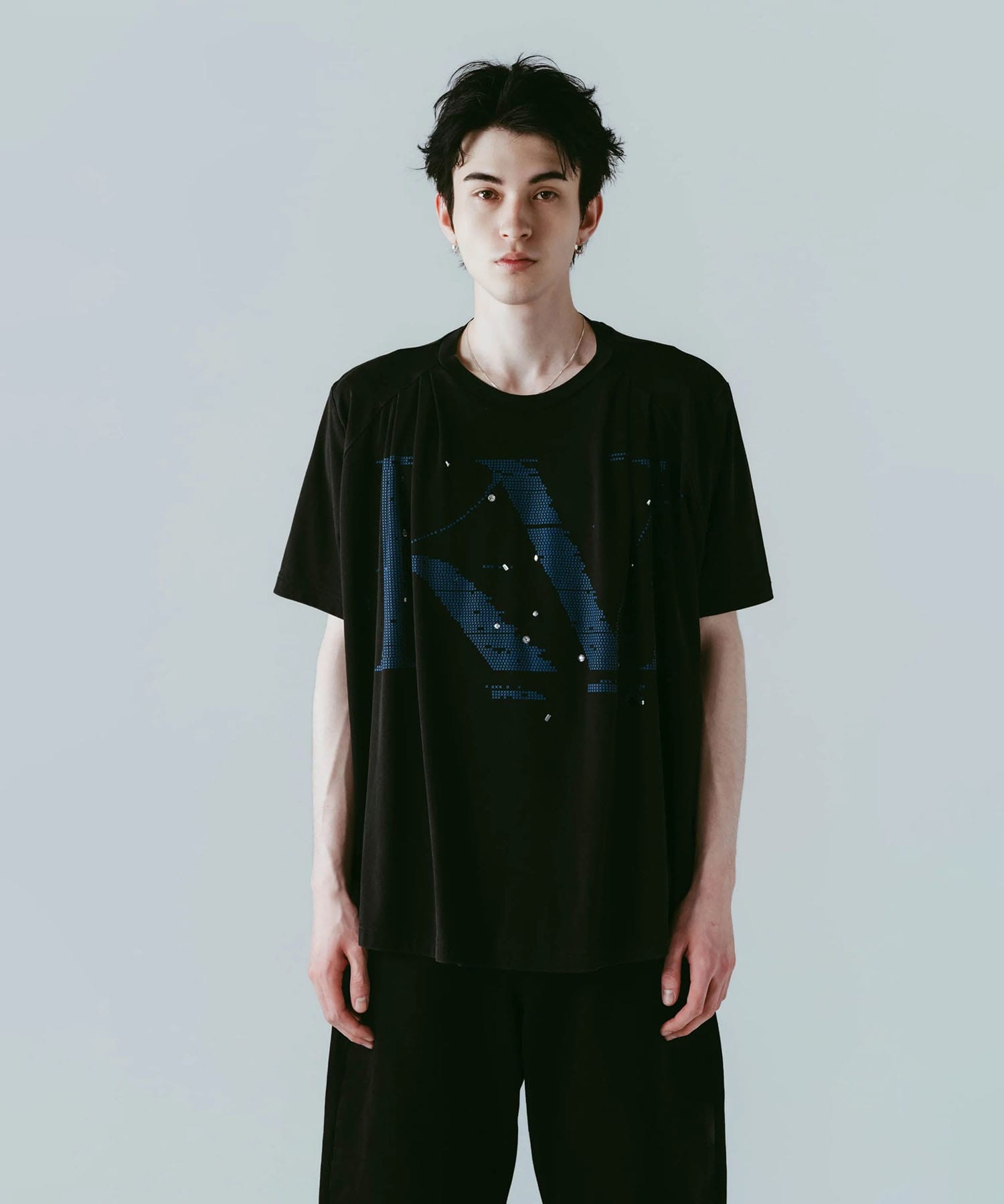 tuck detail oversized tee(unisex) Knuth Marf